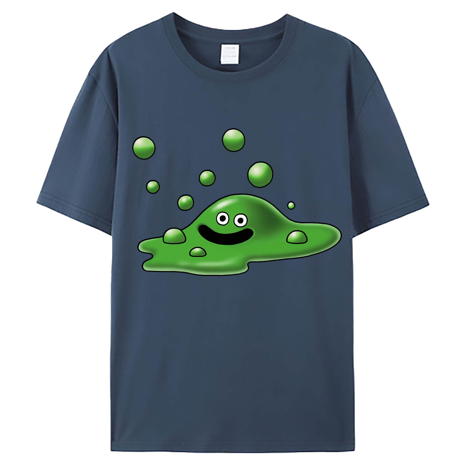（画像用） ドラゴンクエスト Doragon Kuesuto Dragon Quest 綿100％ メンズ半袖Tシャツ｜肌触りやわらか＆通気性