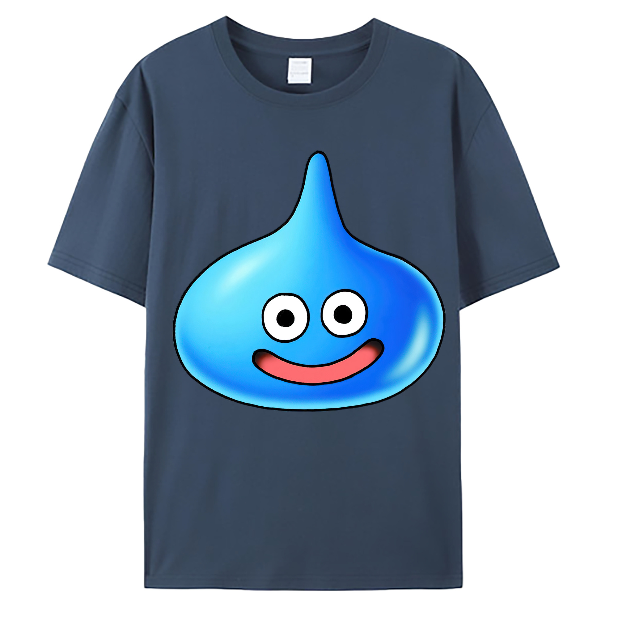 （画像用） ドラゴンクエスト Doragon Kuesuto Dragon Quest 綿100％ メンズ半袖Tシャツ｜肌触りやわらか＆通気性
