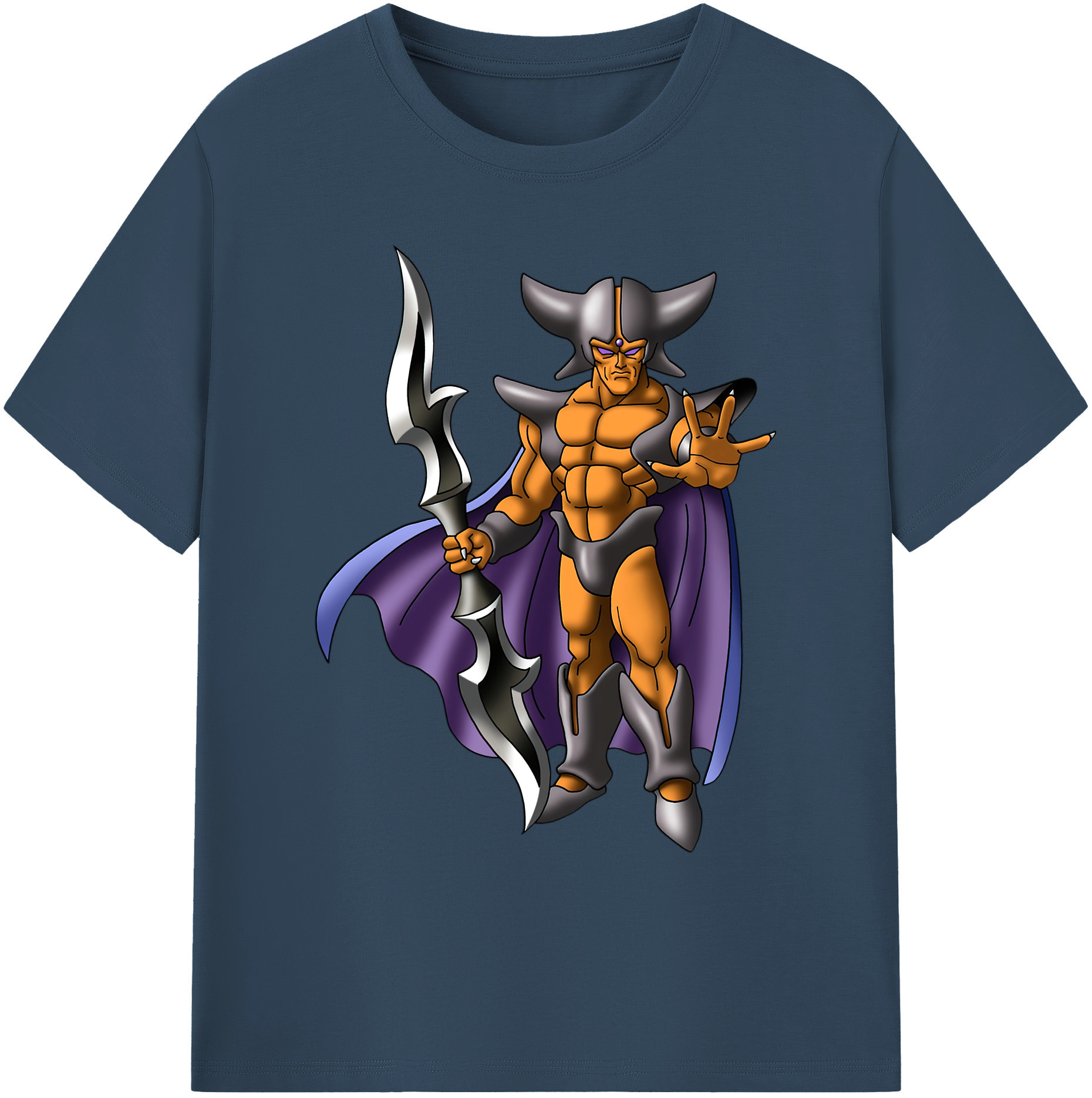 （画像用） ドラゴンクエスト Doragon Kuesuto Dragon Quest 綿100％ メンズ半袖Tシャツ｜肌触りやわらか＆通気性