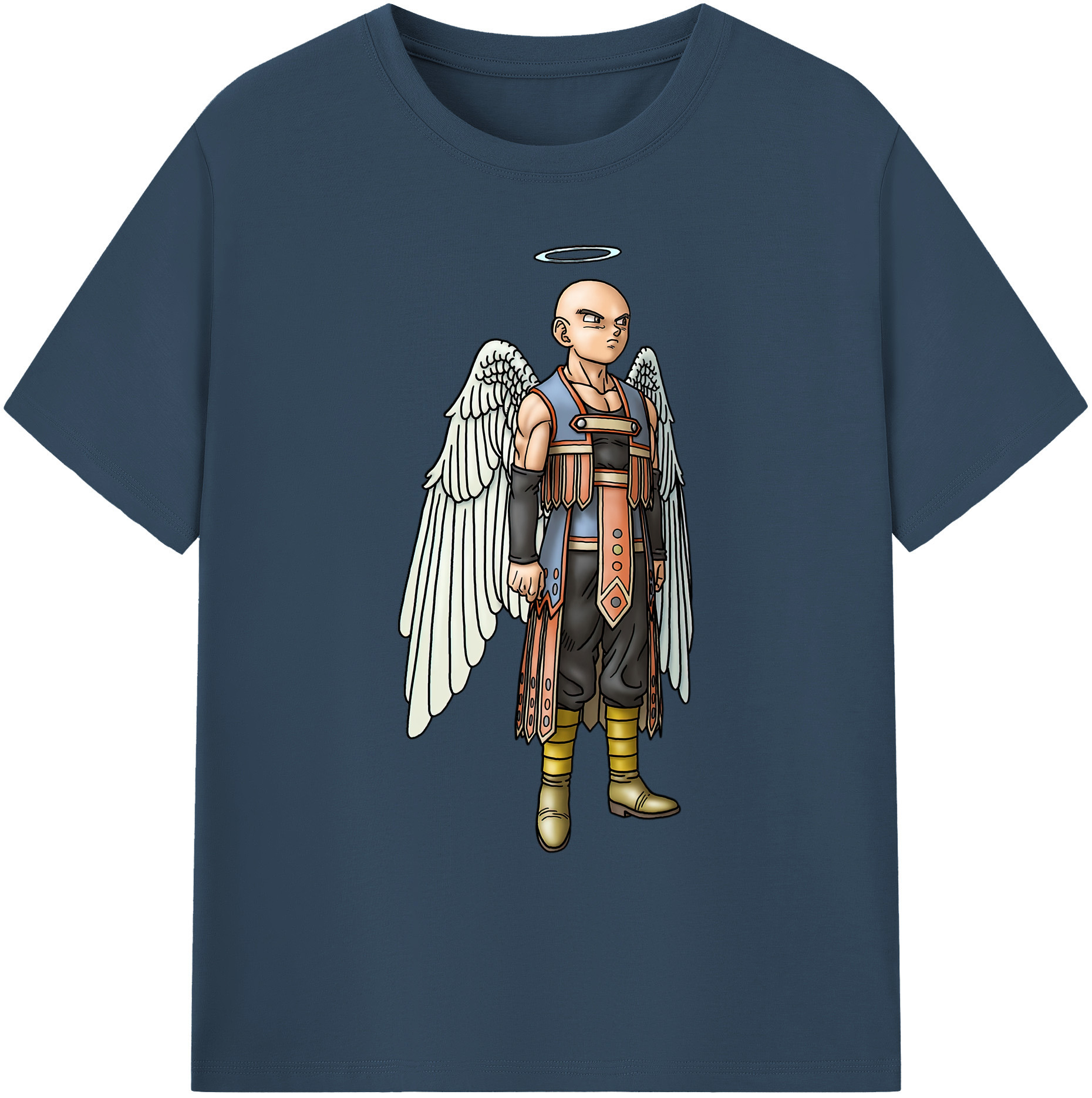 （画像用） ドラゴンクエスト Doragon Kuesuto Dragon Quest 綿100％ メンズ半袖Tシャツ｜肌触りやわらか＆通気性
