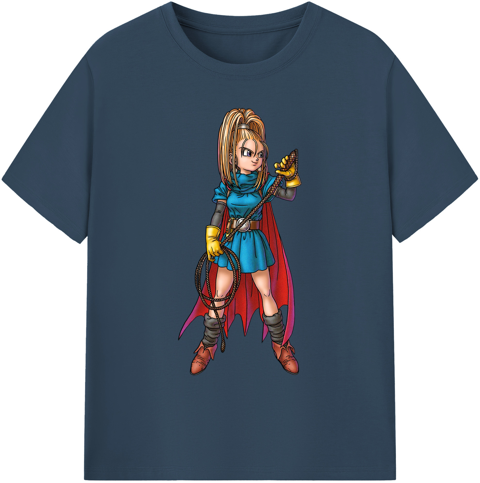 （画像用） ドラゴンクエスト Doragon Kuesuto Dragon Quest 綿100％ メンズ半袖Tシャツ｜肌触りやわらか＆通気性
