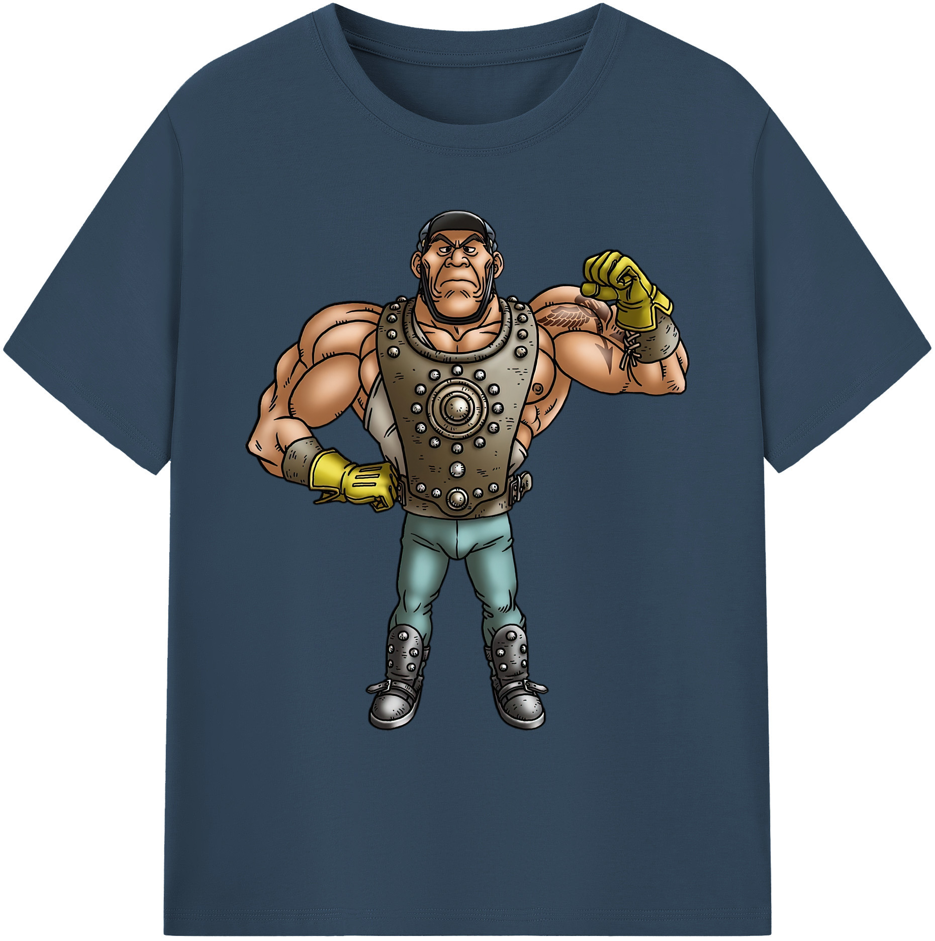 （画像用） ドラゴンクエスト Doragon Kuesuto Dragon Quest 綿100％ メンズ半袖Tシャツ｜肌触りやわらか＆通気性
