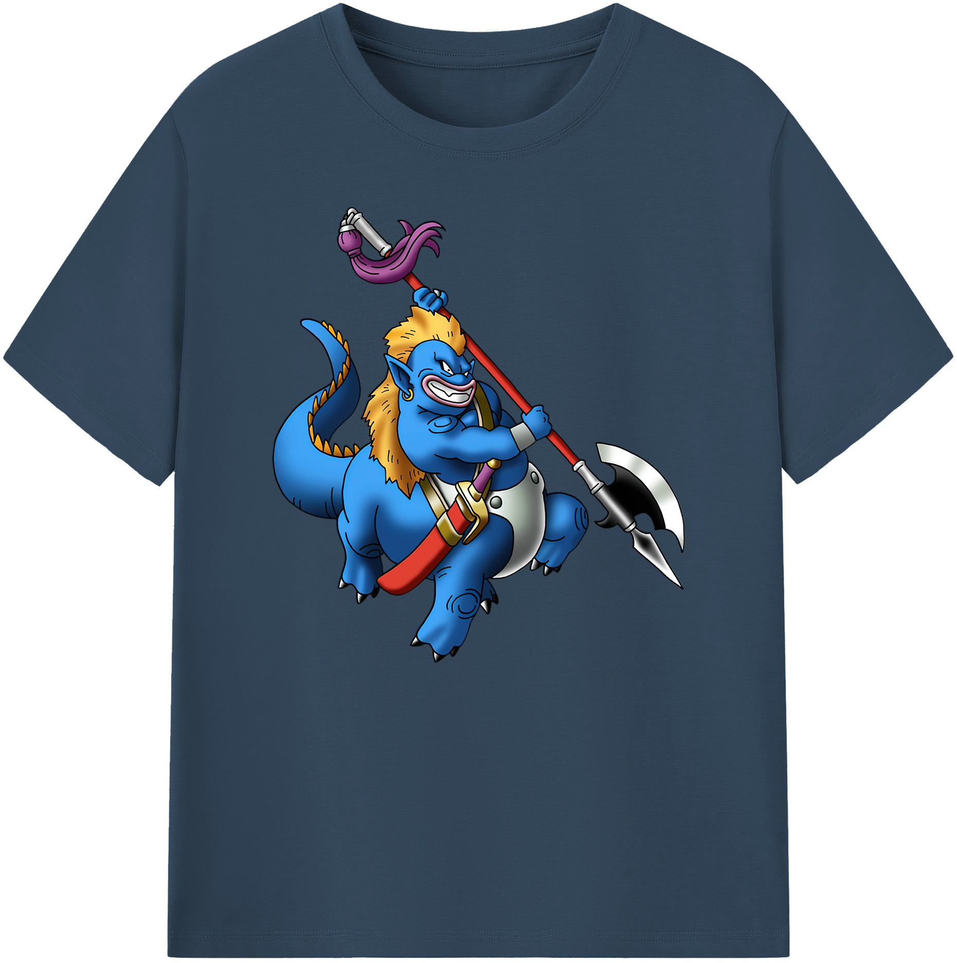 （画像用） ドラゴンクエスト Doragon Kuesuto Dragon Quest 綿100％ メンズ半袖Tシャツ｜肌触りやわらか＆通気性