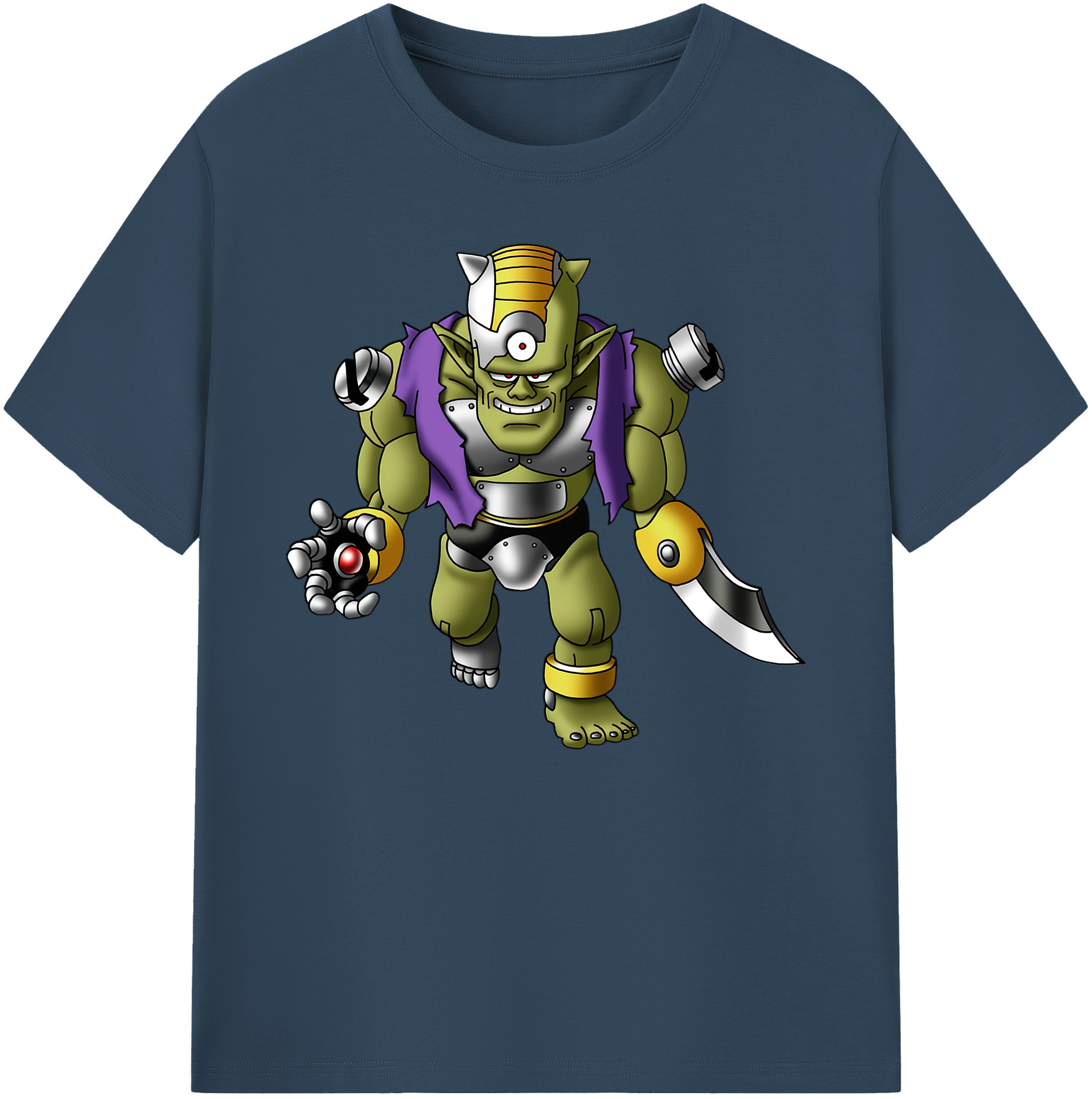 （画像用） ドラゴンクエスト Doragon Kuesuto Dragon Quest 綿100％ メンズ半袖Tシャツ｜肌触りやわらか＆通気性