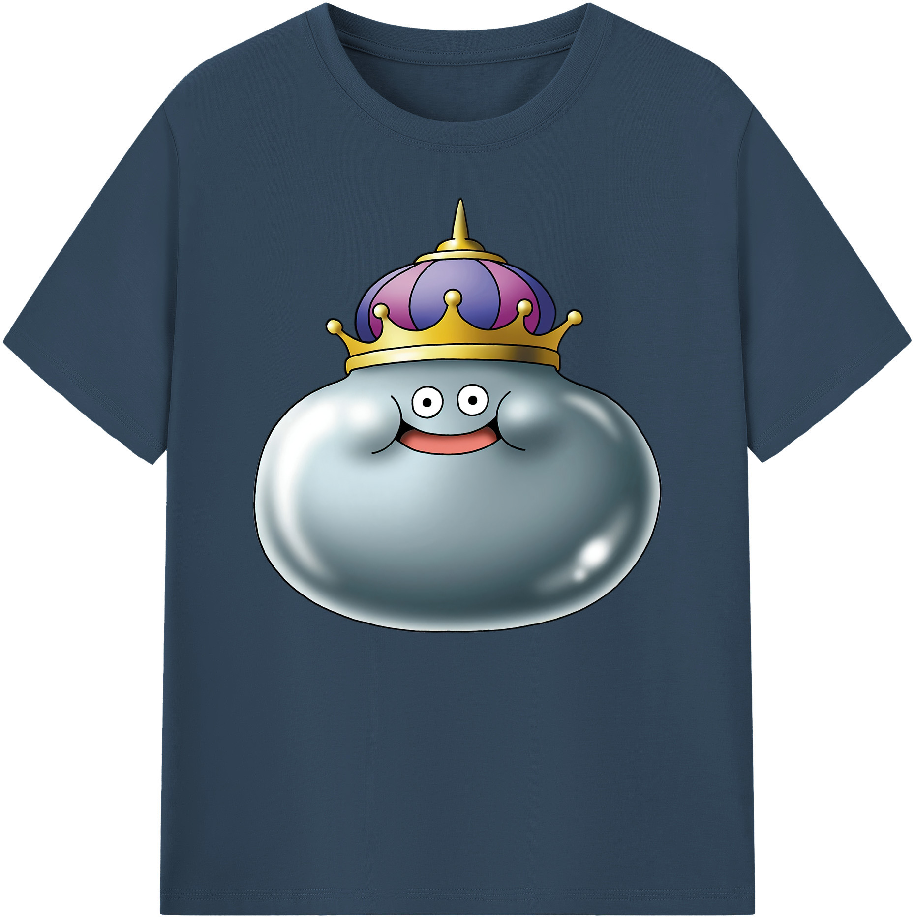 （画像用） ドラゴンクエスト Doragon Kuesuto Dragon Quest 綿100％ メンズ半袖Tシャツ｜肌触りやわらか＆通気性