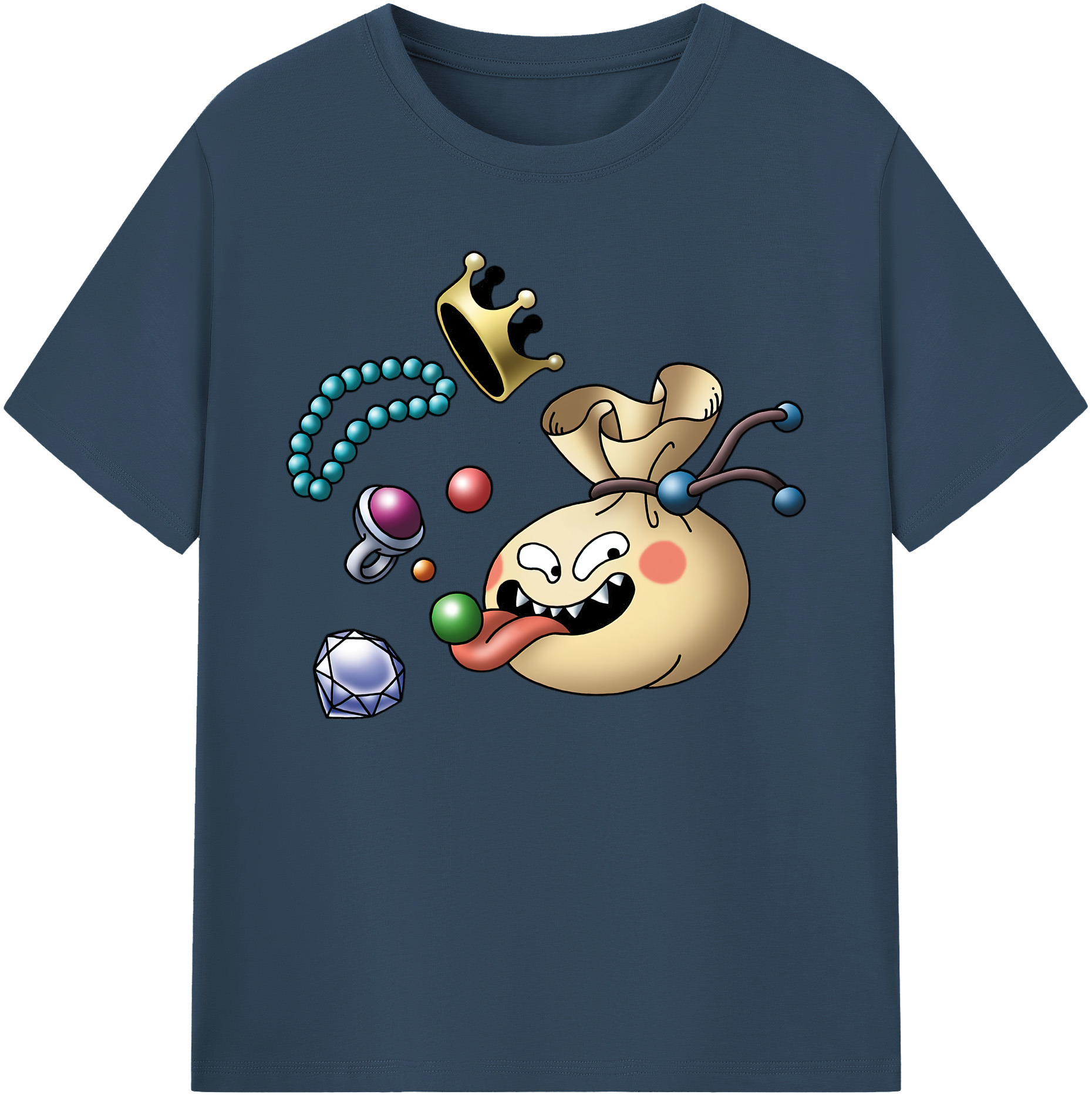 （画像用） ドラゴンクエスト Doragon Kuesuto Dragon Quest 綿100％ メンズ半袖Tシャツ｜肌触りやわらか＆通気性