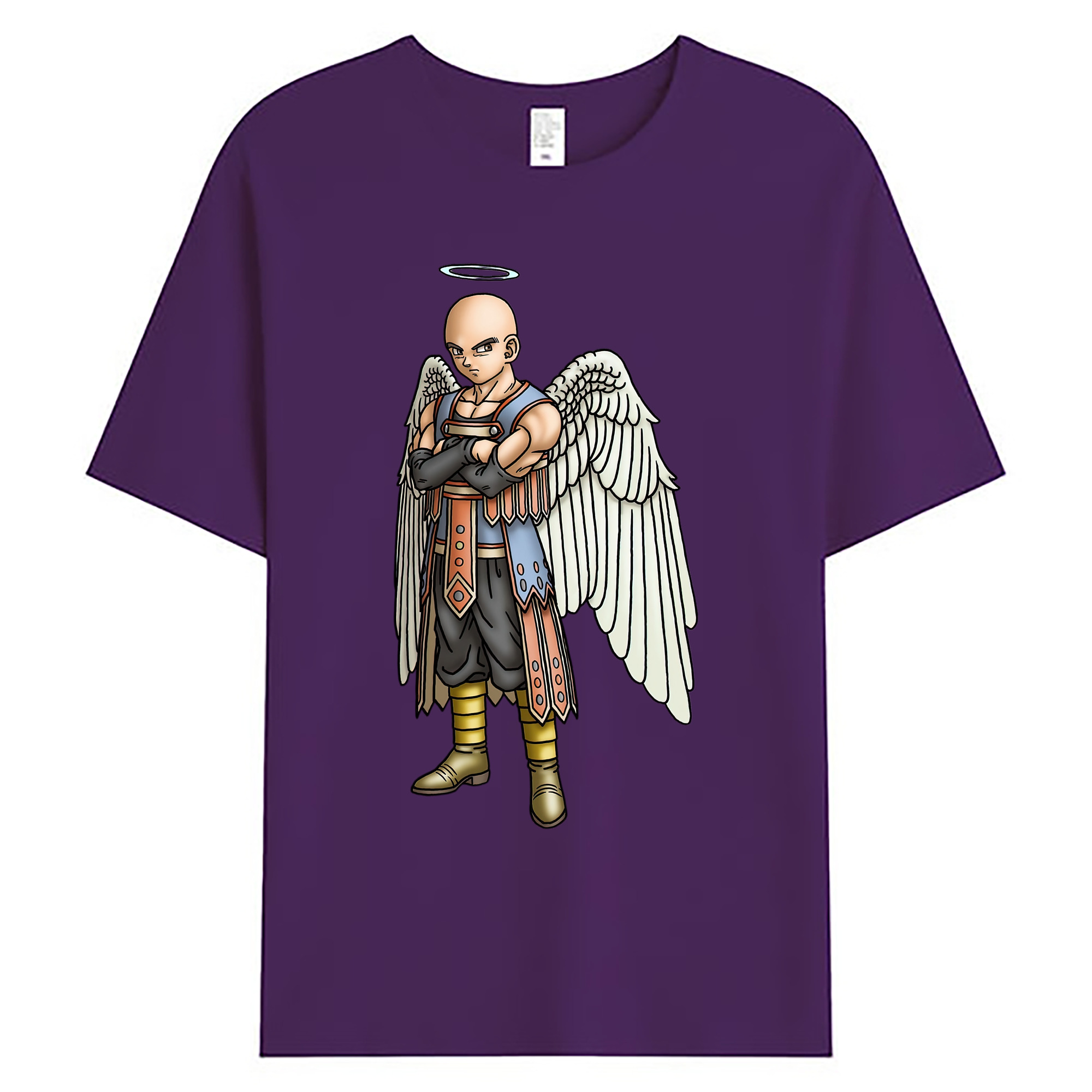 （画像用） ドラゴンクエスト Doragon Kuesuto Dragon Quest 綿100％ メンズ半袖Tシャツ｜肌触りやわらか＆通気性