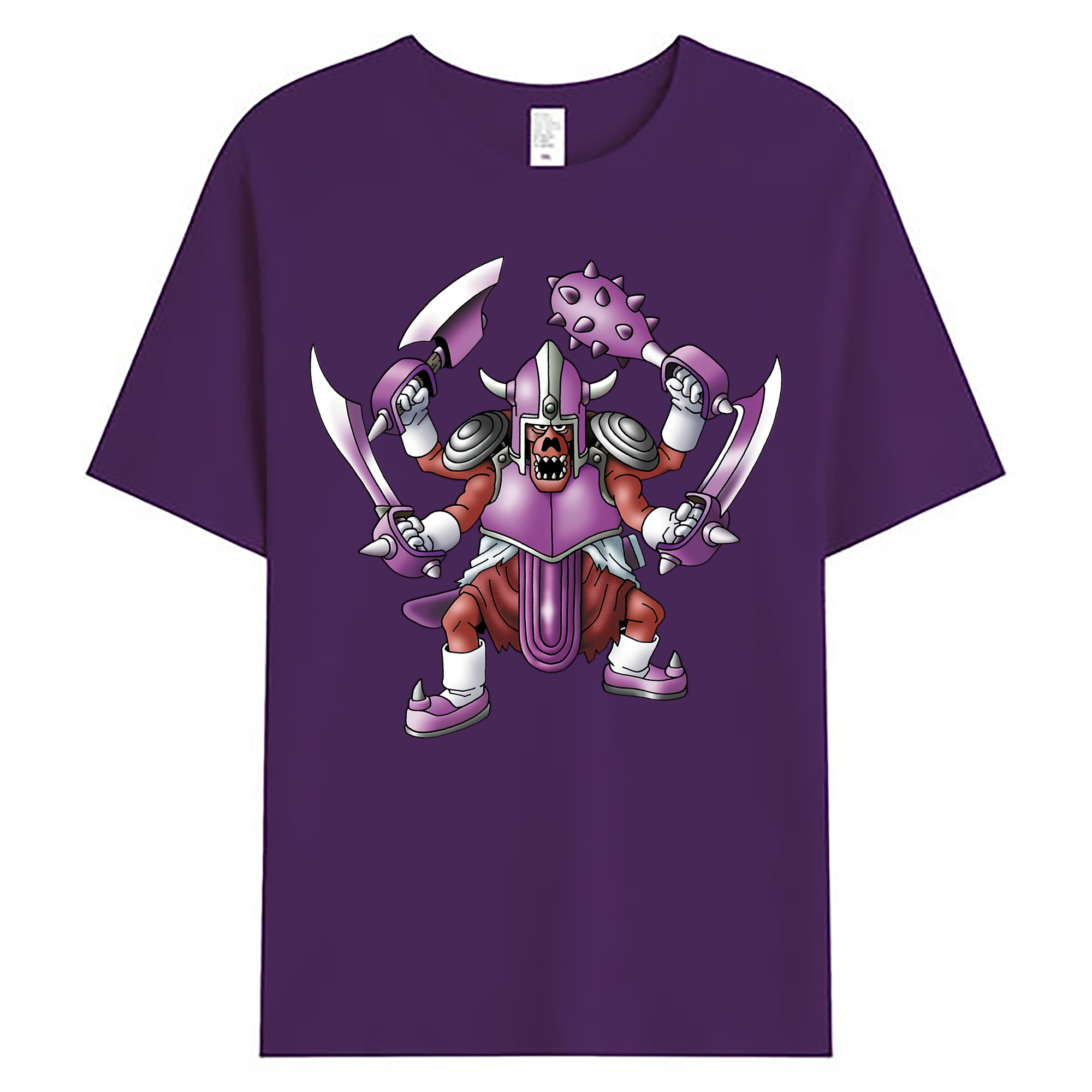（画像用） ドラゴンクエスト Doragon Kuesuto Dragon Quest 綿100％ メンズ半袖Tシャツ｜肌触りやわらか＆通気性