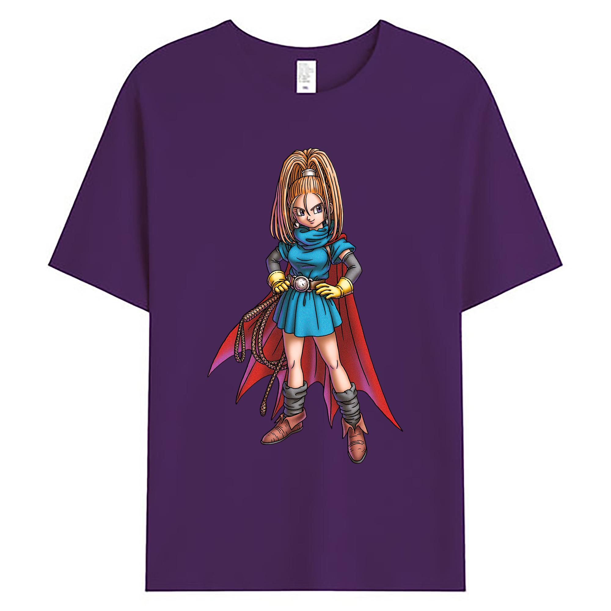 （画像用） ドラゴンクエスト Doragon Kuesuto Dragon Quest 綿100％ メンズ半袖Tシャツ｜肌触りやわらか＆通気性