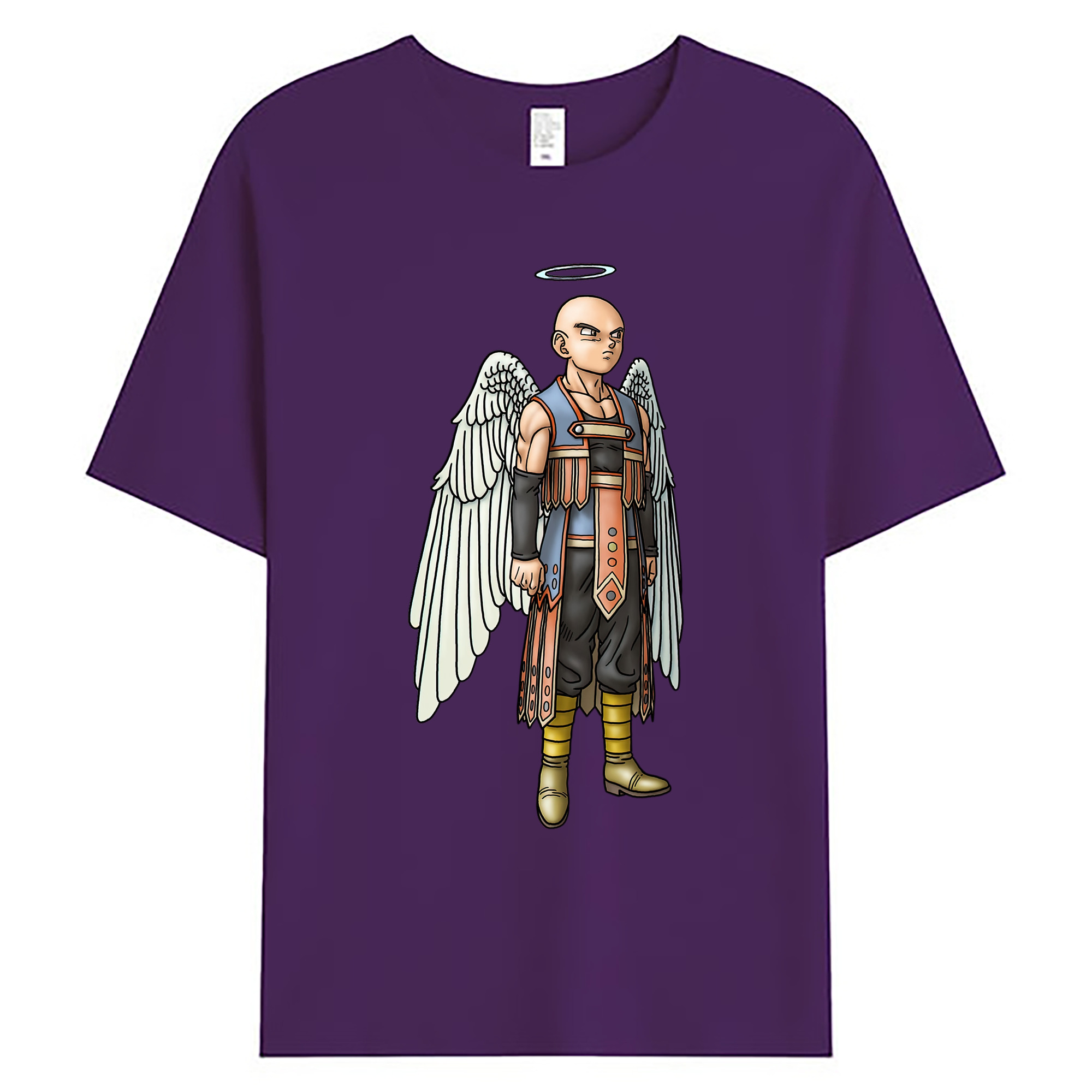 （画像用） ドラゴンクエスト Doragon Kuesuto Dragon Quest 綿100％ メンズ半袖Tシャツ｜肌触りやわらか＆通気性