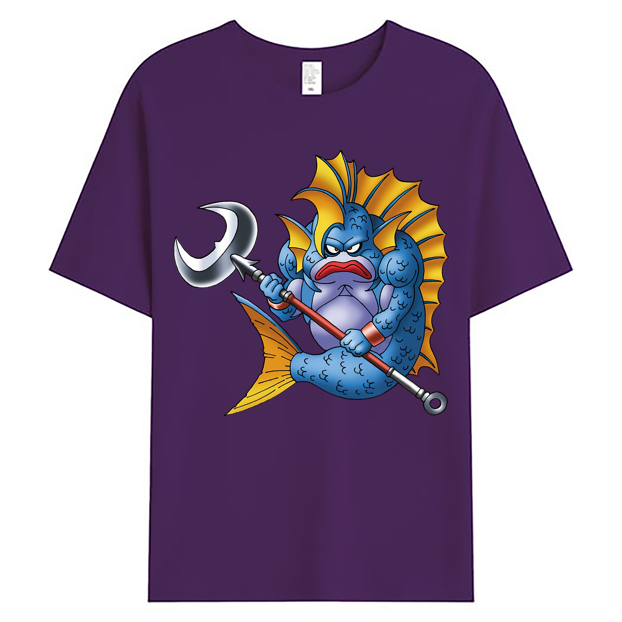 （画像用） ドラゴンクエスト Doragon Kuesuto Dragon Quest 綿100％ メンズ半袖Tシャツ｜肌触りやわらか＆通気性