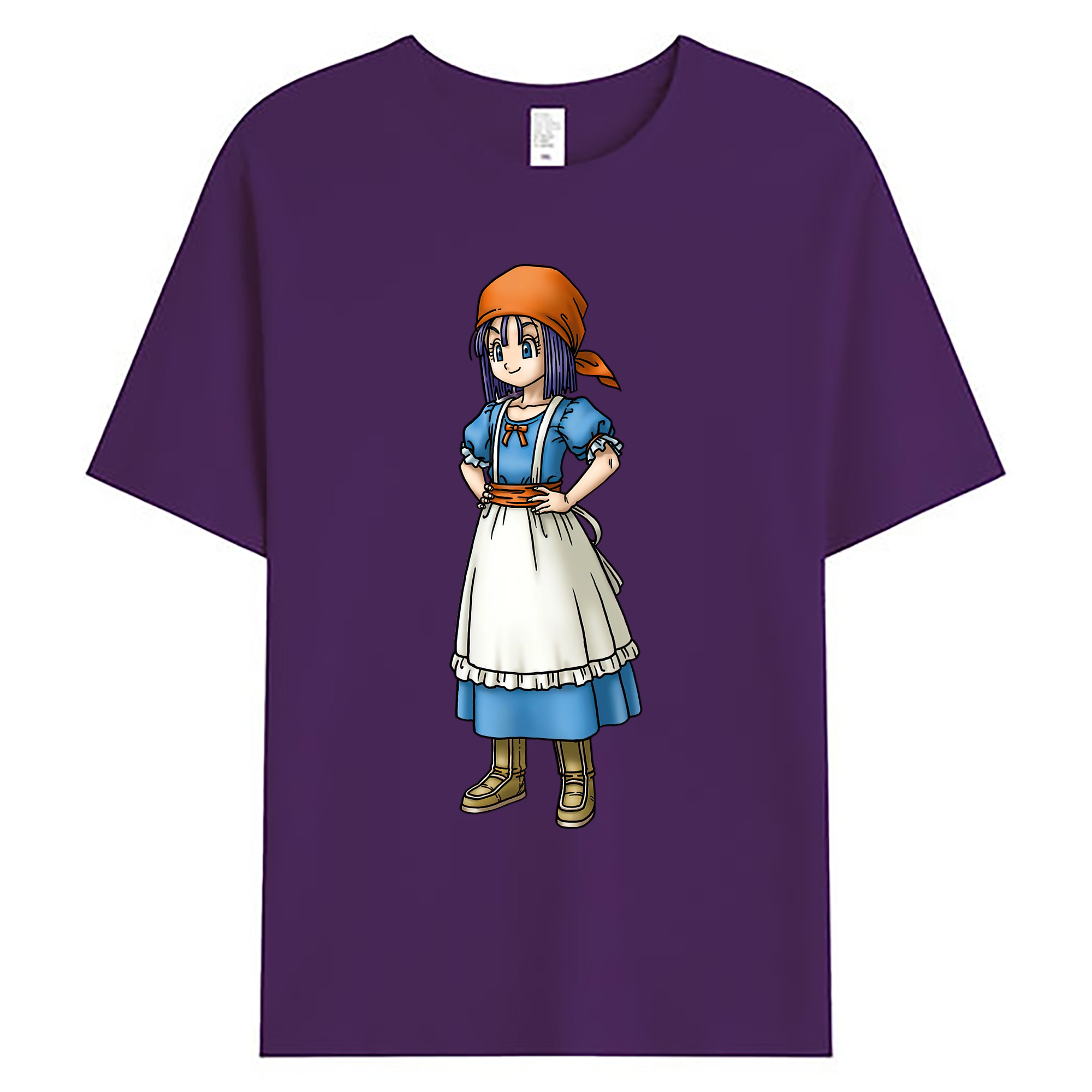 （画像用） ドラゴンクエスト Doragon Kuesuto Dragon Quest 綿100％ メンズ半袖Tシャツ｜肌触りやわらか＆通気性