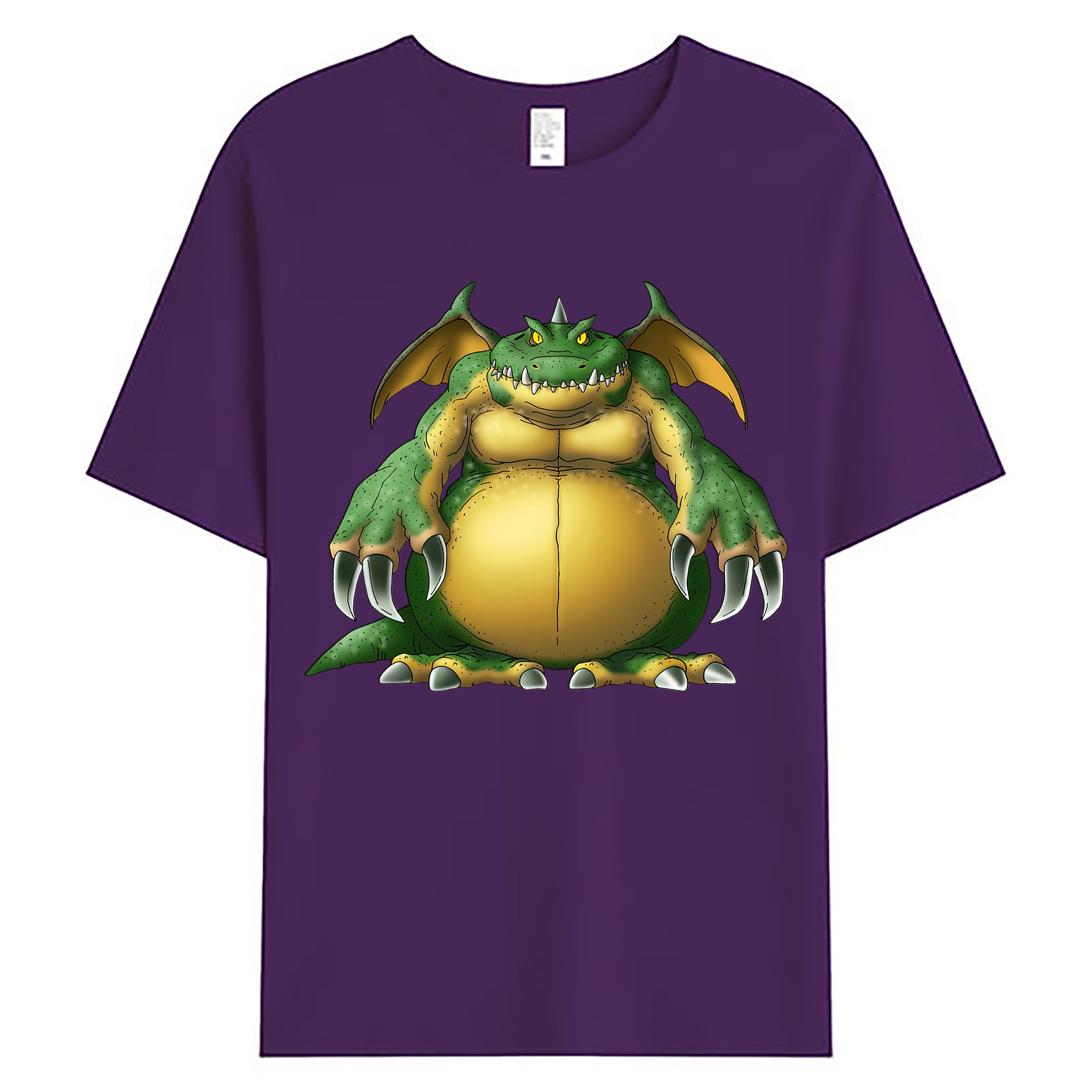 （画像用） ドラゴンクエスト Doragon Kuesuto Dragon Quest 綿100％ メンズ半袖Tシャツ｜肌触りやわらか＆通気性