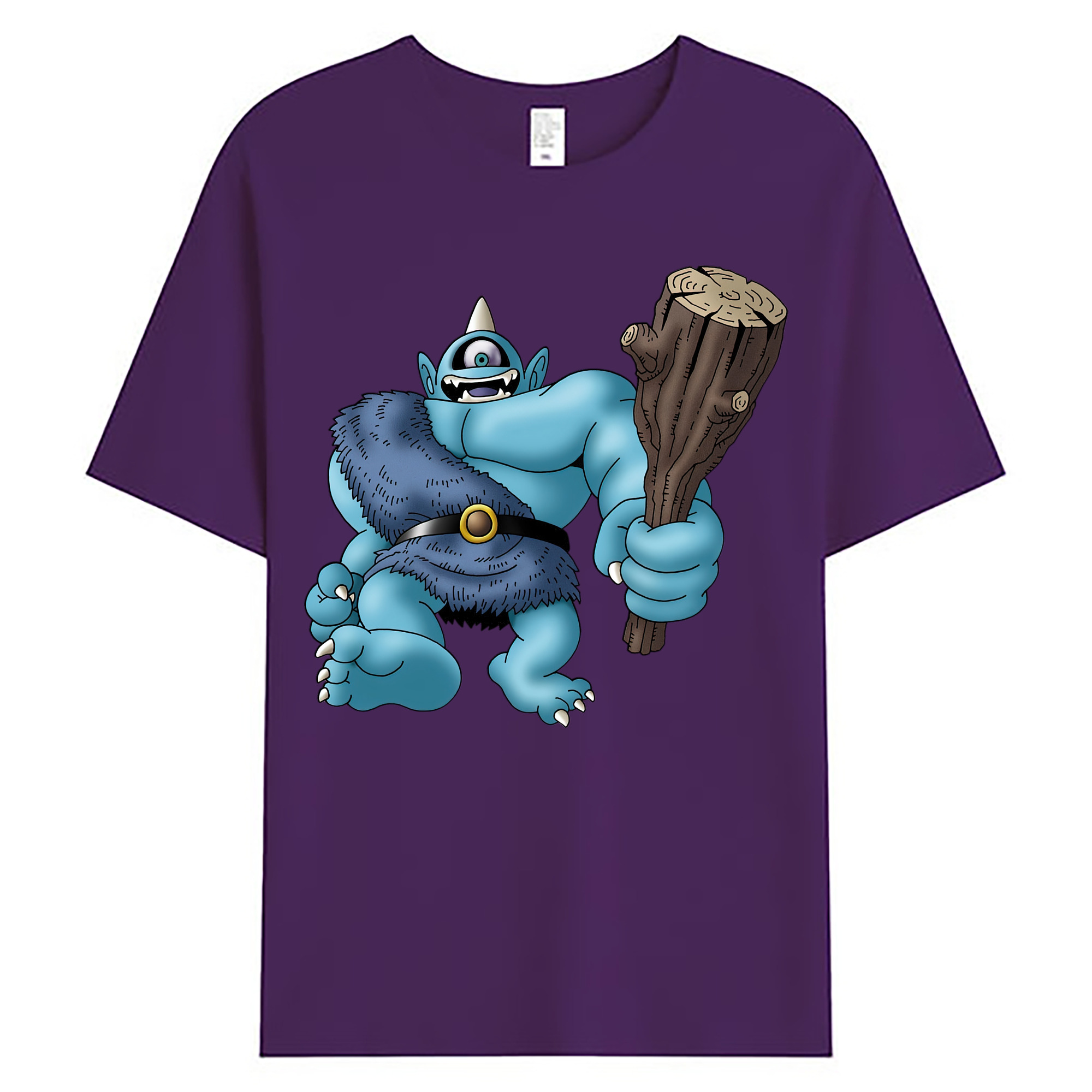 （画像用） ドラゴンクエスト Doragon Kuesuto Dragon Quest 綿100％ メンズ半袖Tシャツ｜肌触りやわらか＆通気性