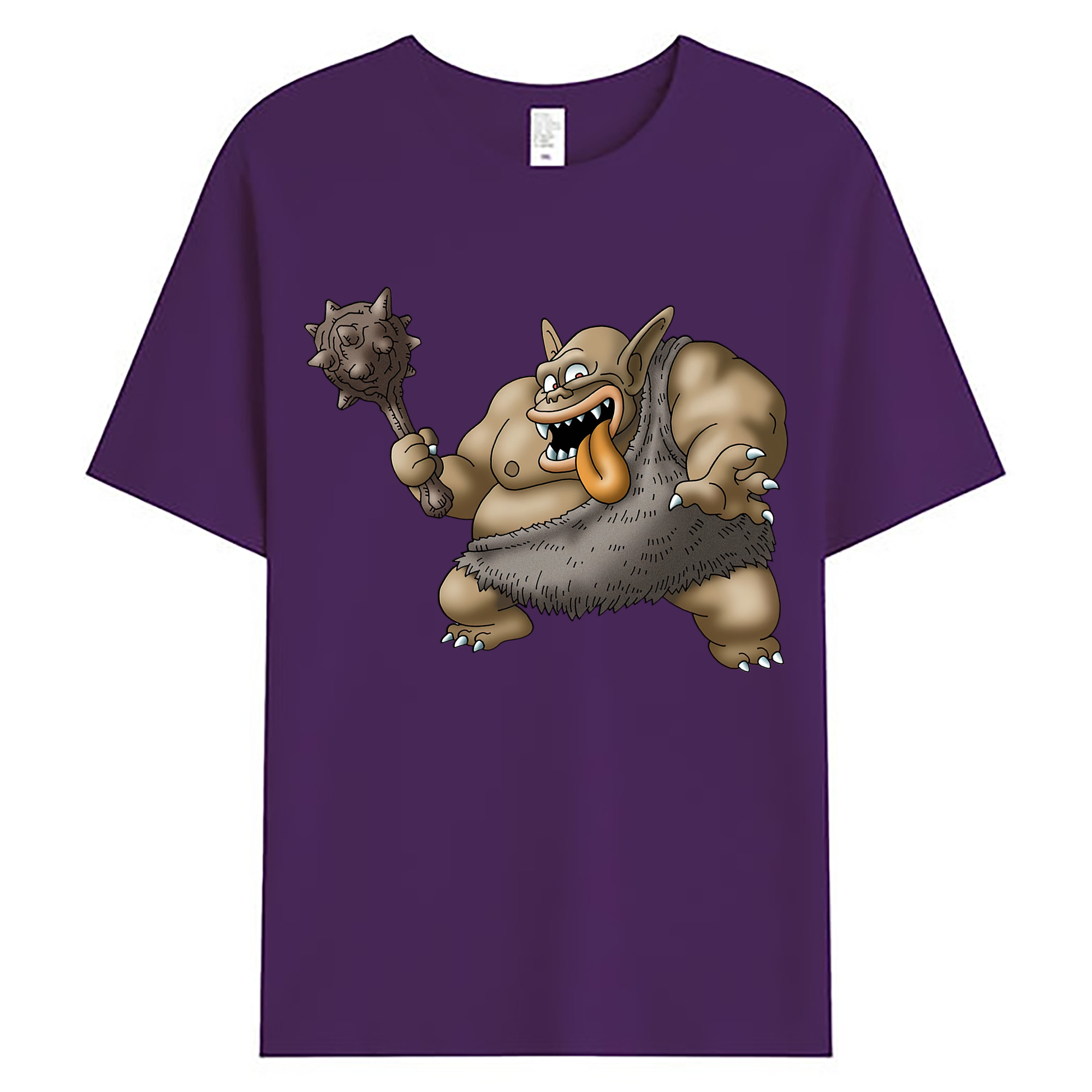 （画像用） ドラゴンクエスト Doragon Kuesuto Dragon Quest 綿100％ メンズ半袖Tシャツ｜肌触りやわらか＆通気性