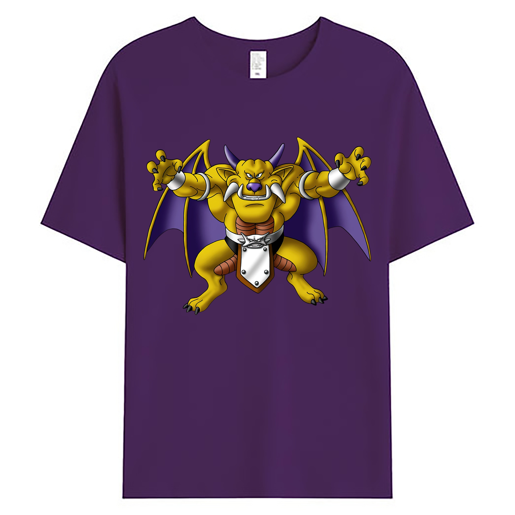 （画像用） ドラゴンクエスト Doragon Kuesuto Dragon Quest 綿100％ メンズ半袖Tシャツ｜肌触りやわらか＆通気性