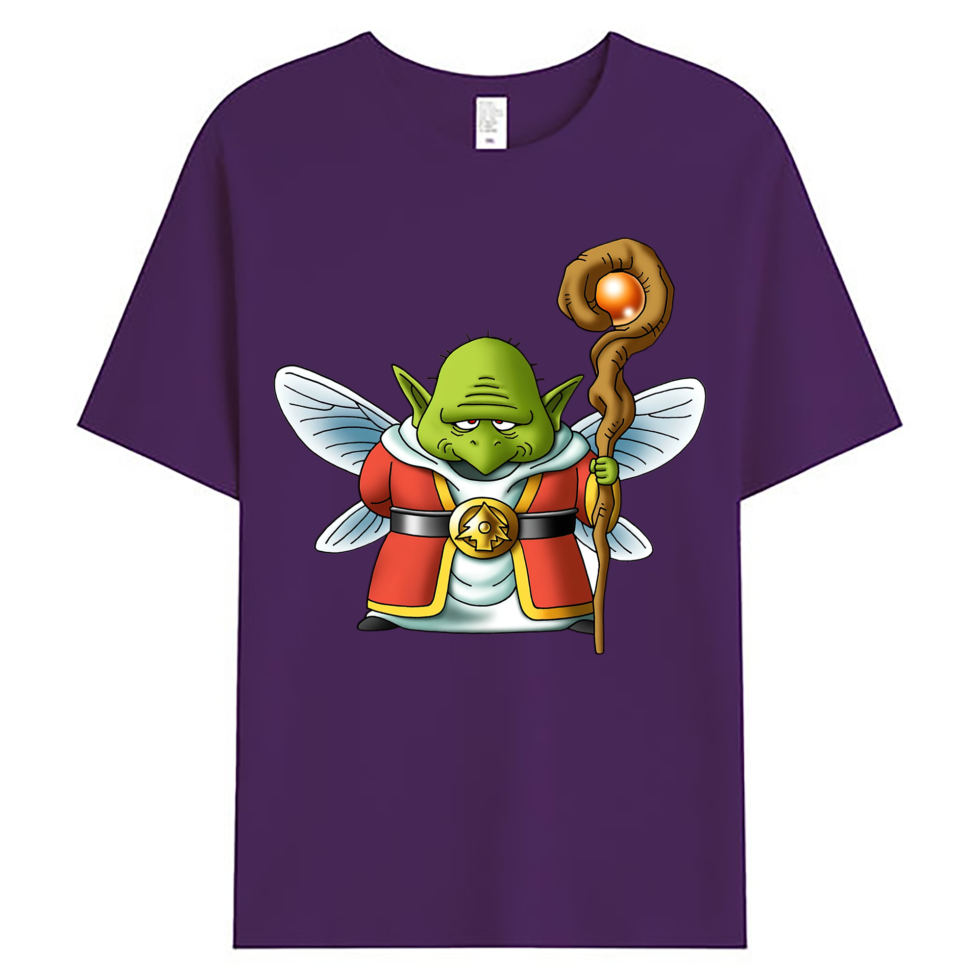 （画像用） ドラゴンクエスト Doragon Kuesuto Dragon Quest 綿100％ メンズ半袖Tシャツ｜肌触りやわらか＆通気性