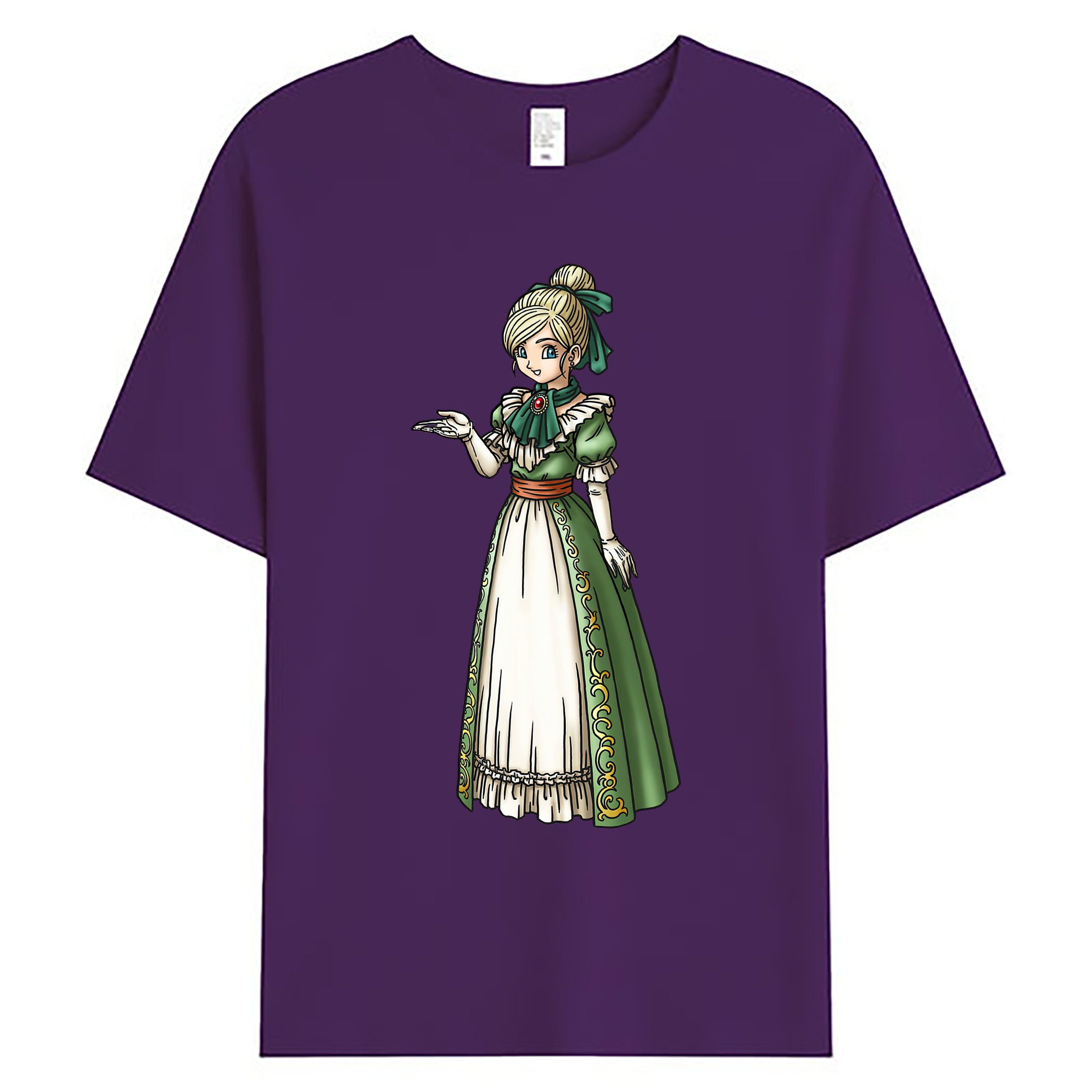 （画像用） ドラゴンクエスト Doragon Kuesuto Dragon Quest 綿100％ メンズ半袖Tシャツ｜肌触りやわらか＆通気性