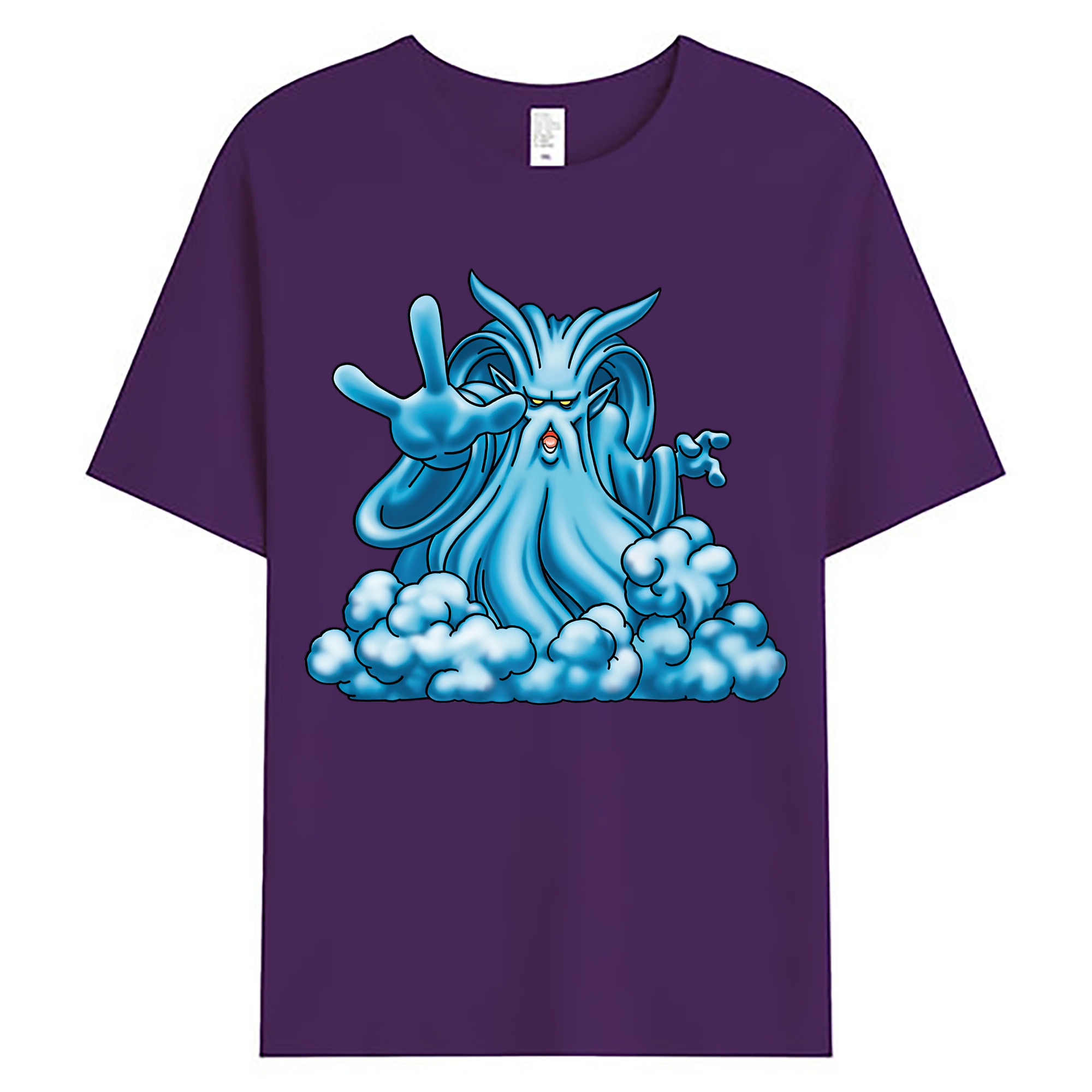 （画像用） ドラゴンクエスト Doragon Kuesuto Dragon Quest 綿100％ メンズ半袖Tシャツ｜肌触りやわらか＆通気性