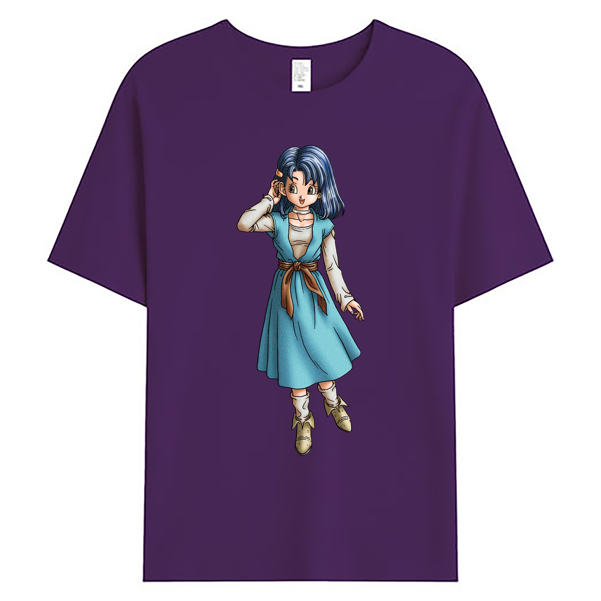 （画像用） ドラゴンクエスト Doragon Kuesuto Dragon Quest 綿100％ メンズ半袖Tシャツ｜肌触りやわらか＆通気性