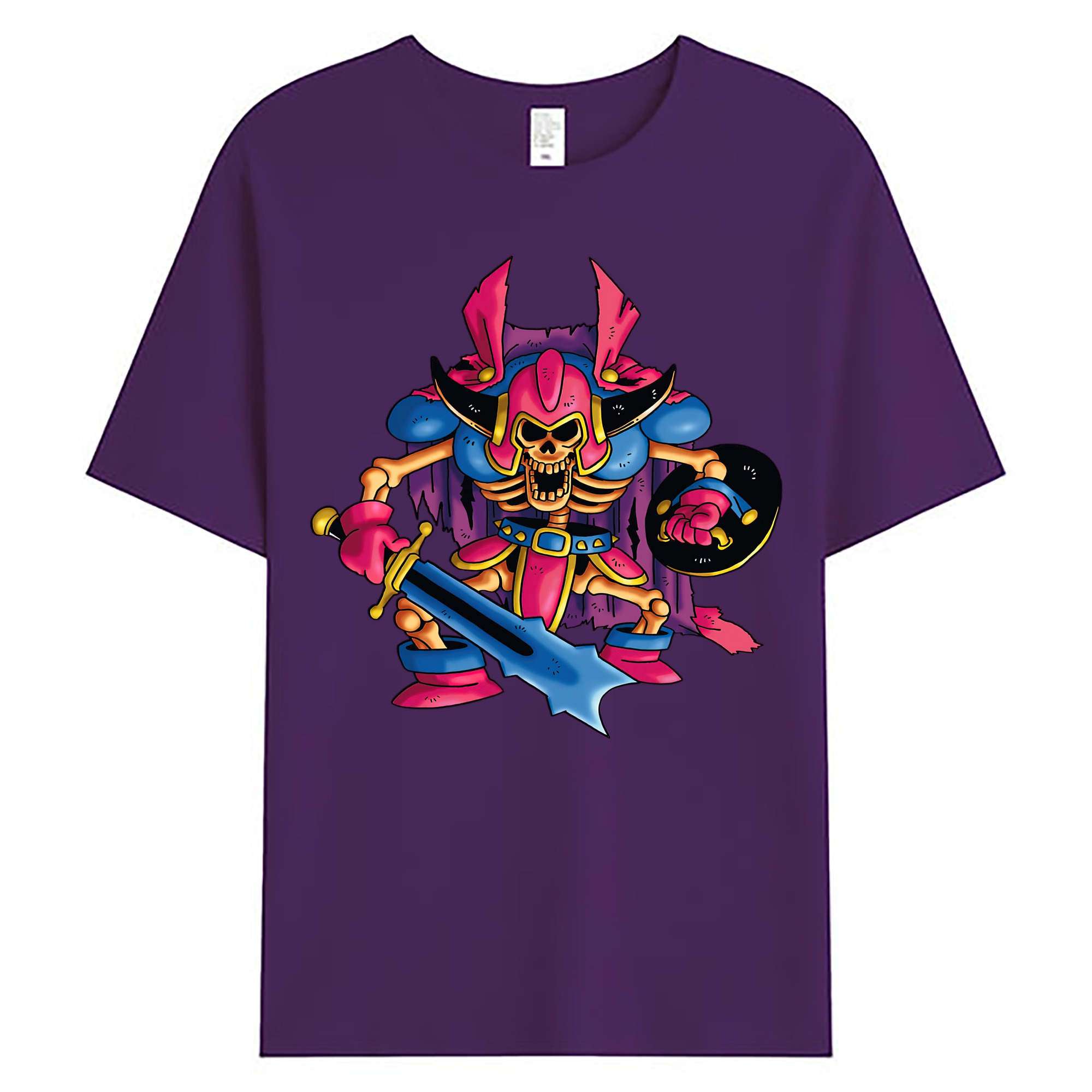 （画像用） ドラゴンクエスト Doragon Kuesuto Dragon Quest 綿100％ メンズ半袖Tシャツ｜肌触りやわらか＆通気性
