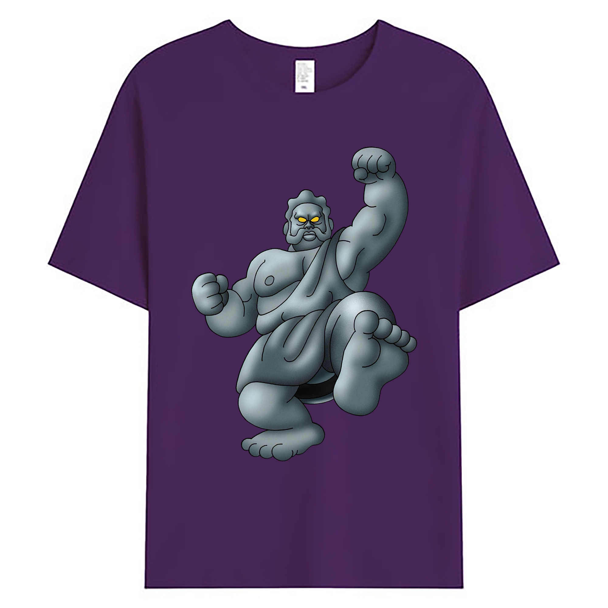 （画像用） ドラゴンクエスト Doragon Kuesuto Dragon Quest 綿100％ メンズ半袖Tシャツ｜肌触りやわらか＆通気性