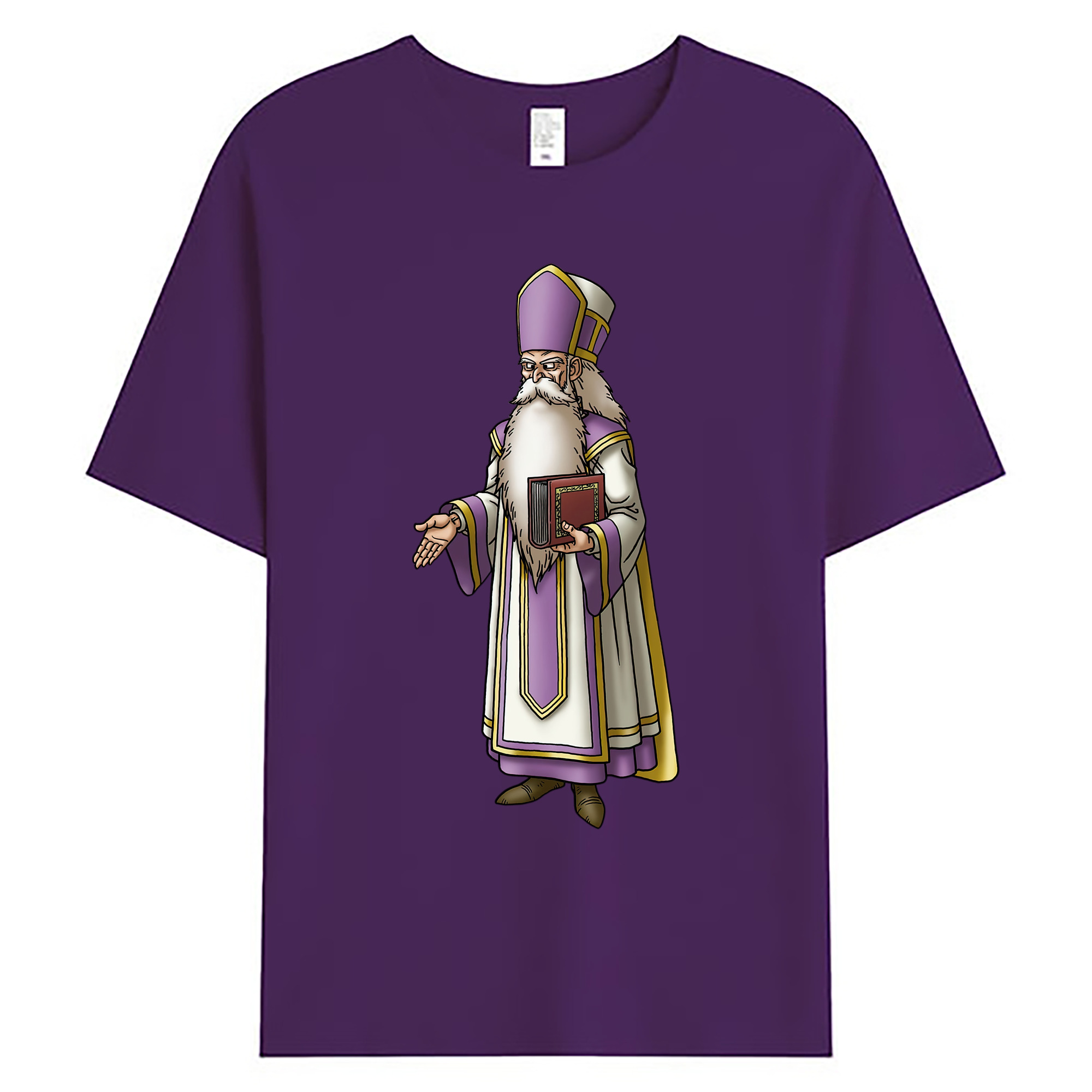 （画像用） ドラゴンクエスト Doragon Kuesuto Dragon Quest 綿100％ メンズ半袖Tシャツ｜肌触りやわらか＆通気性