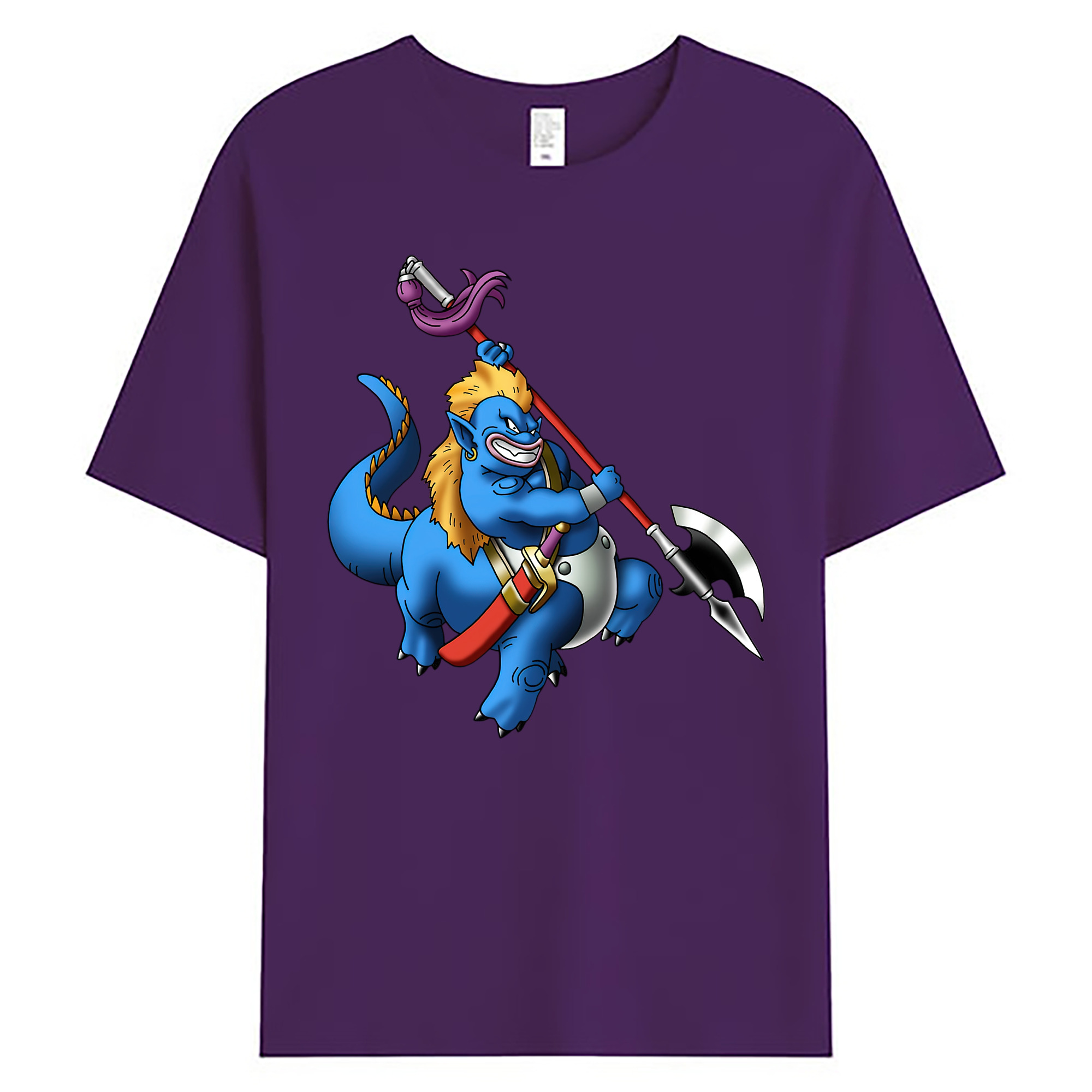 （画像用） ドラゴンクエスト Doragon Kuesuto Dragon Quest 綿100％ メンズ半袖Tシャツ｜肌触りやわらか＆通気性