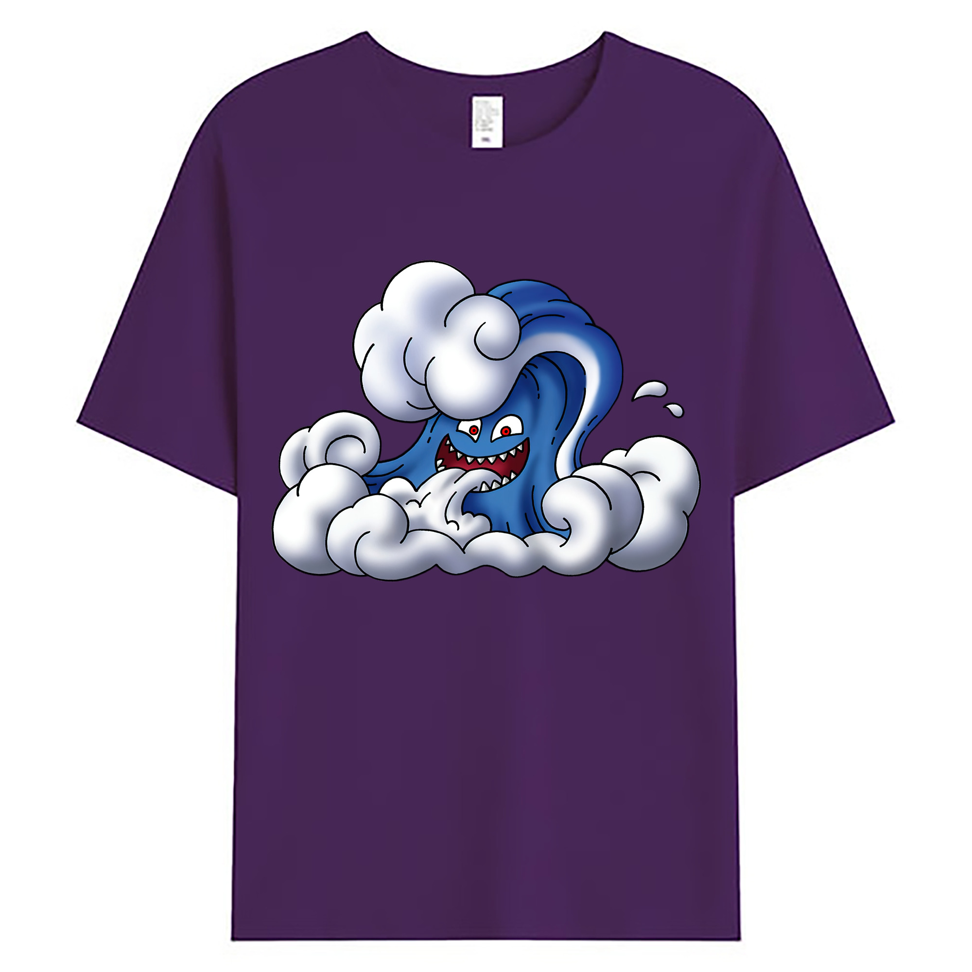 （画像用） ドラゴンクエスト Doragon Kuesuto Dragon Quest 綿100％ メンズ半袖Tシャツ｜肌触りやわらか＆通気性