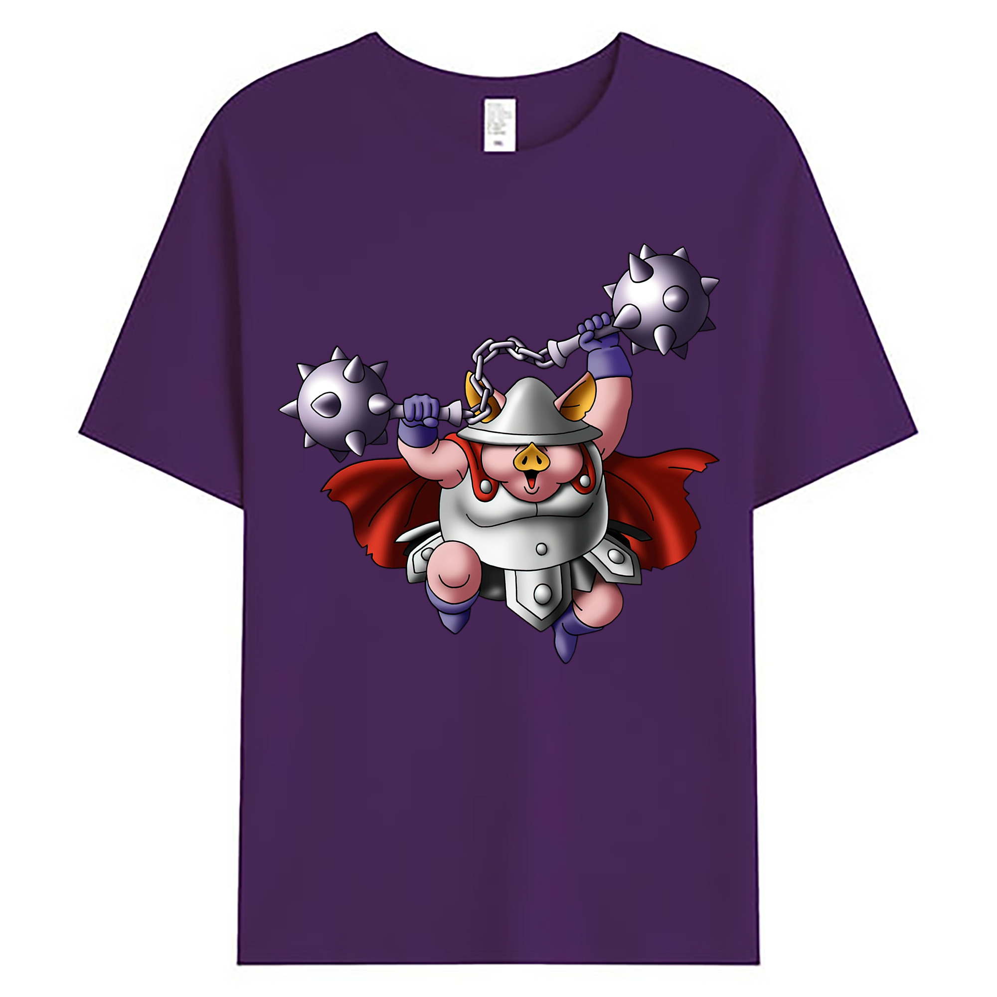（画像用） ドラゴンクエスト Doragon Kuesuto Dragon Quest 綿100％ メンズ半袖Tシャツ｜肌触りやわらか＆通気性