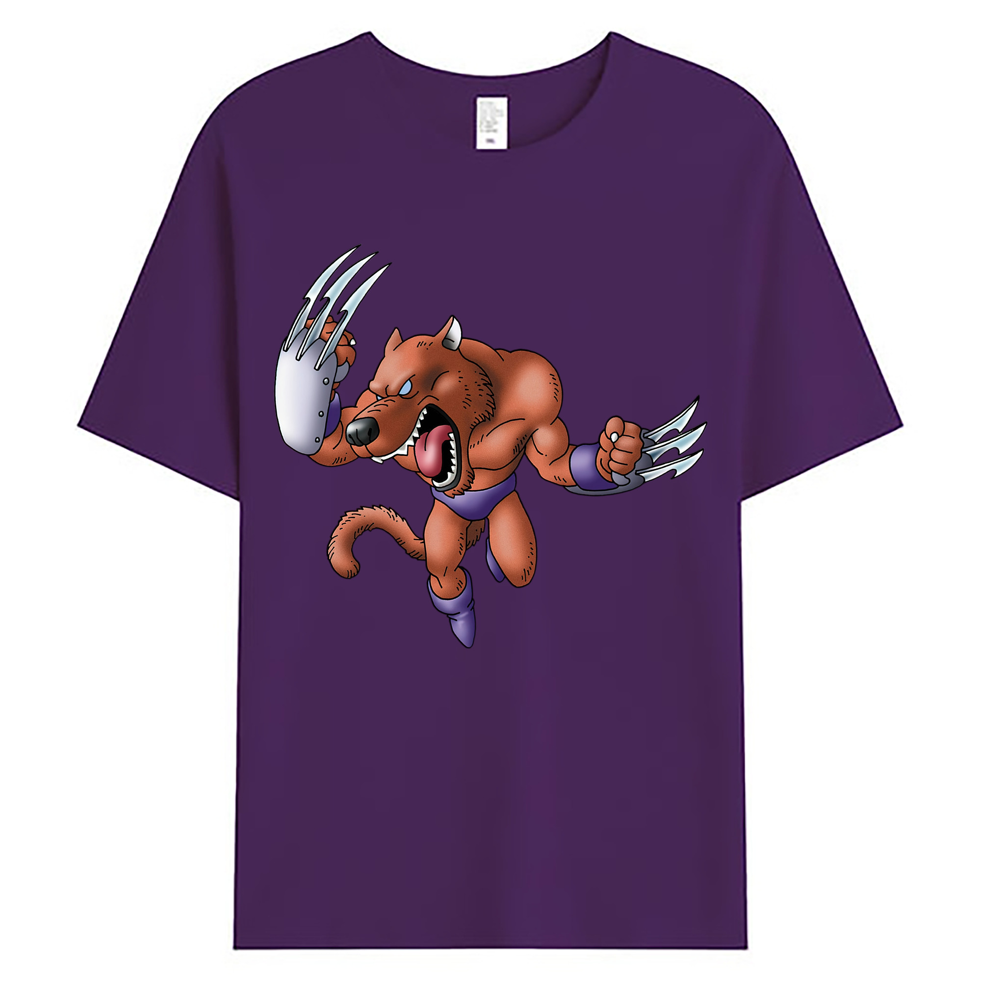 （画像用） ドラゴンクエスト Doragon Kuesuto Dragon Quest 綿100％ メンズ半袖Tシャツ｜肌触りやわらか＆通気性