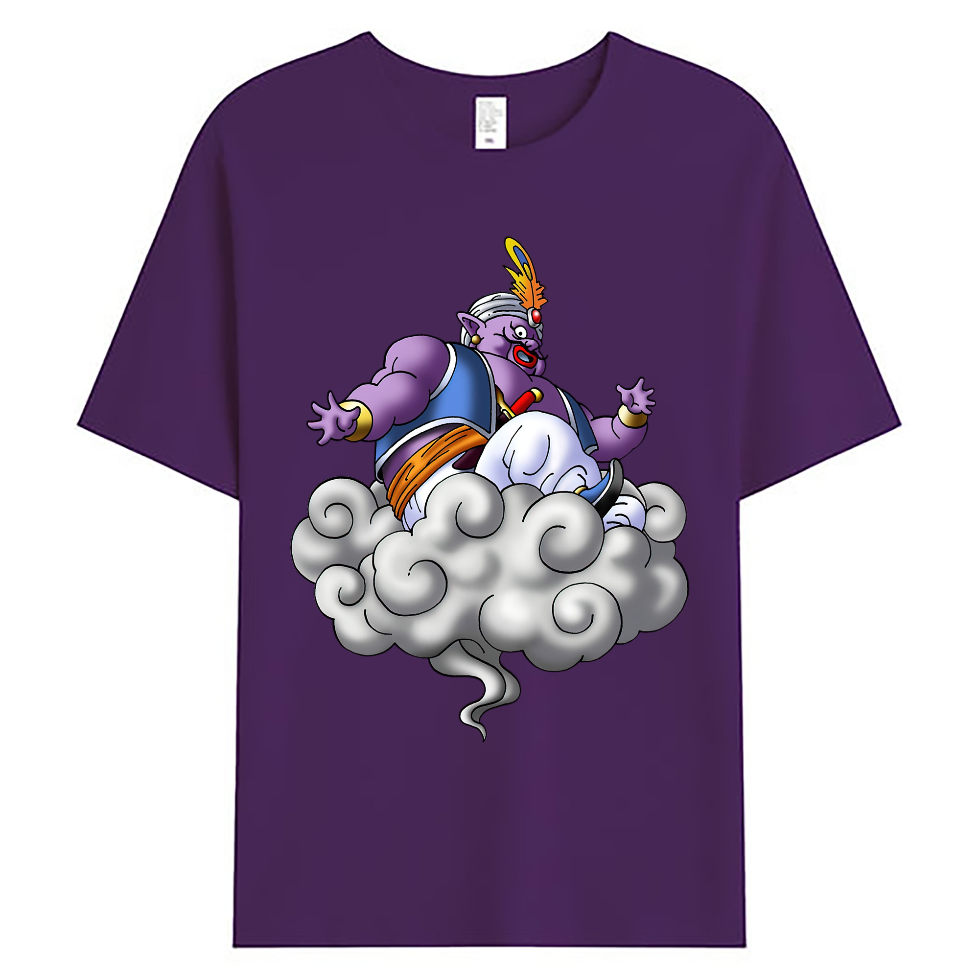 （画像用） ドラゴンクエスト Doragon Kuesuto Dragon Quest 綿100％ メンズ半袖Tシャツ｜肌触りやわらか＆通気性
