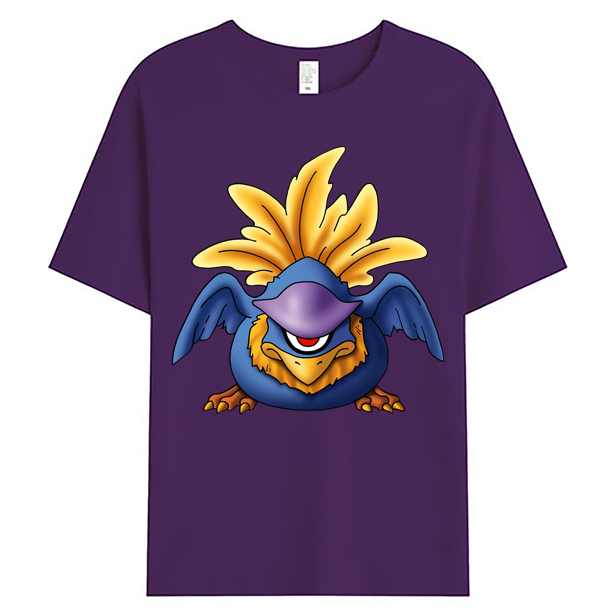 （画像用） ドラゴンクエスト Doragon Kuesuto Dragon Quest 綿100％ メンズ半袖Tシャツ｜肌触りやわらか＆通気性