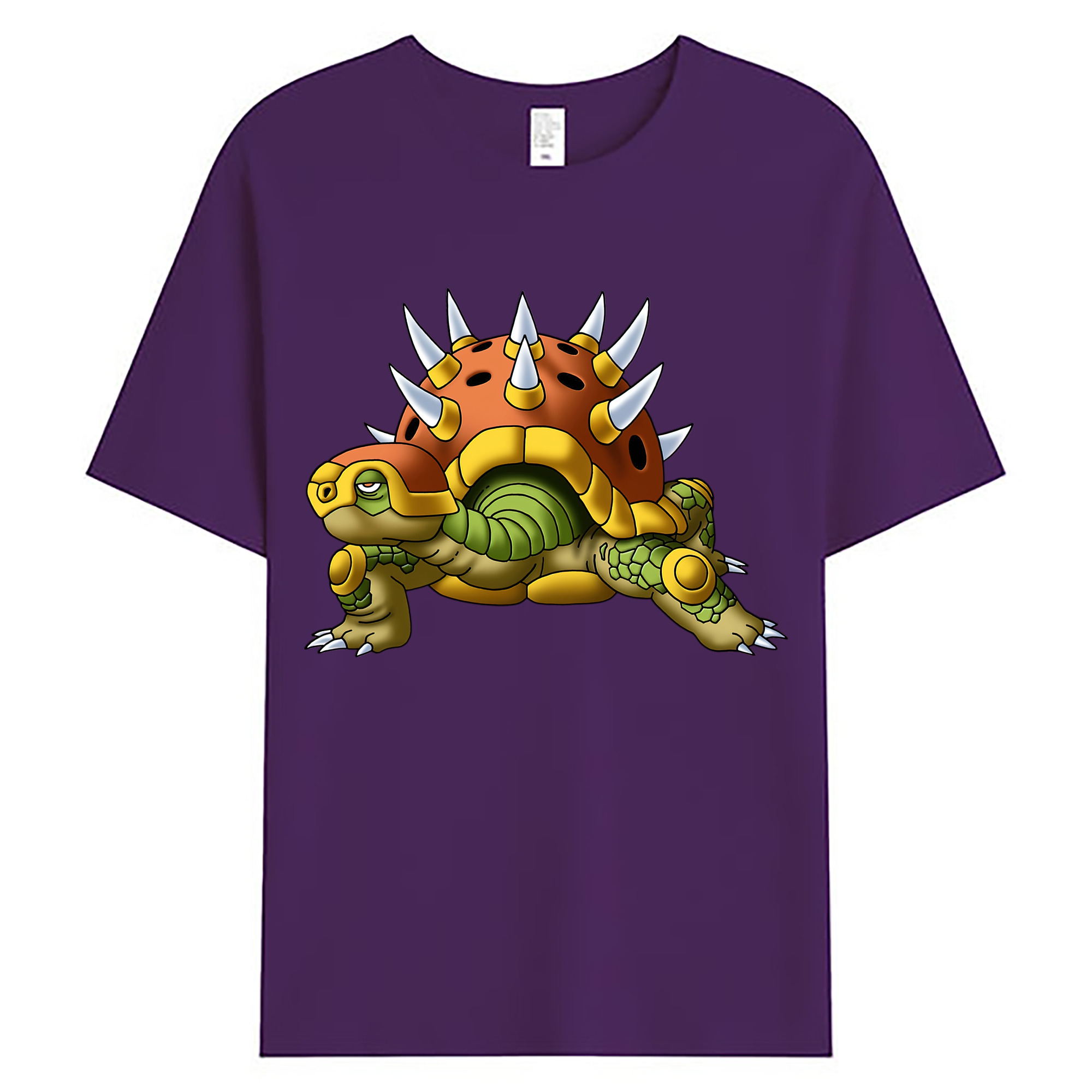 （画像用） ドラゴンクエスト Doragon Kuesuto Dragon Quest 綿100％ メンズ半袖Tシャツ｜肌触りやわらか＆通気性
