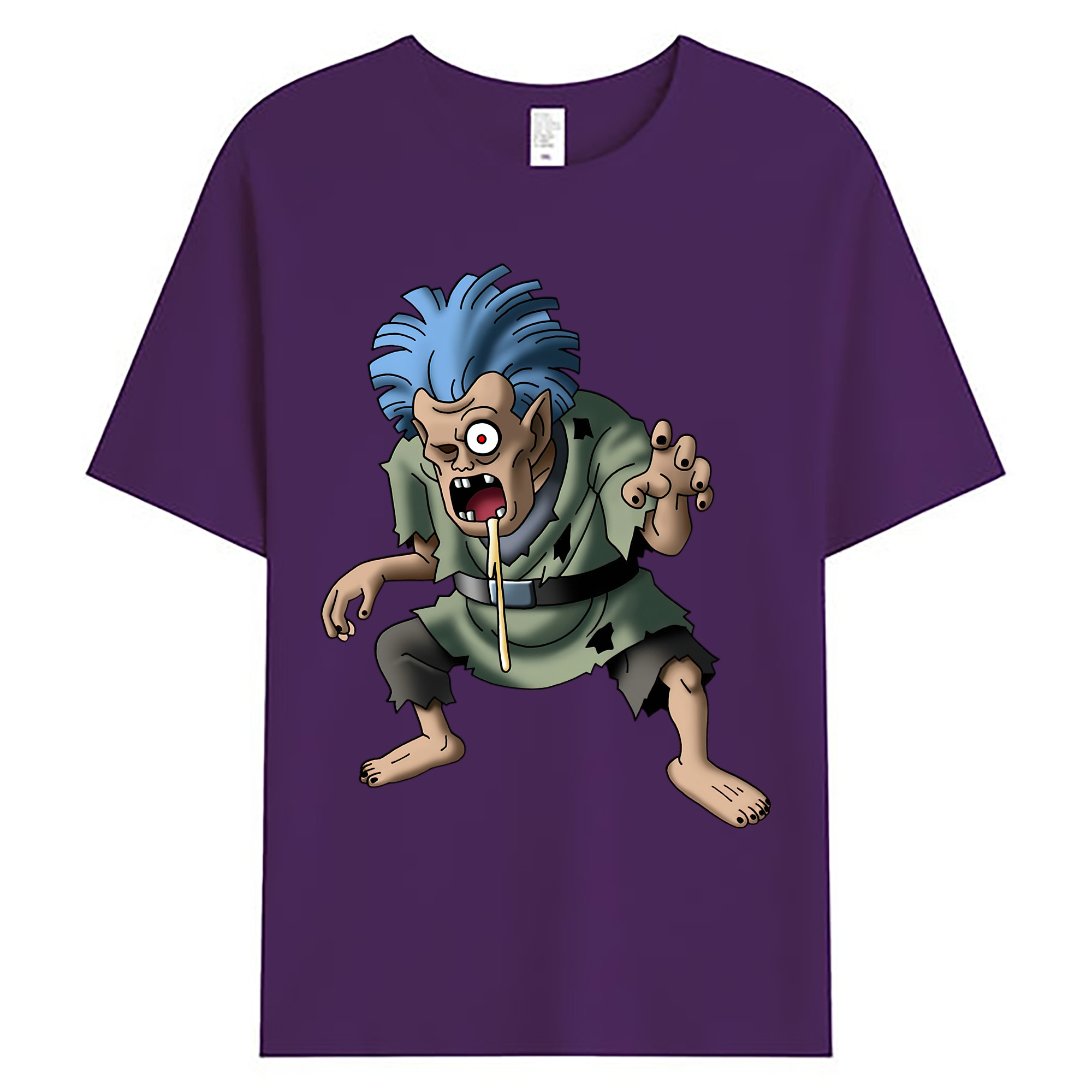 （画像用） ドラゴンクエスト Doragon Kuesuto Dragon Quest 綿100％ メンズ半袖Tシャツ｜肌触りやわらか＆通気性