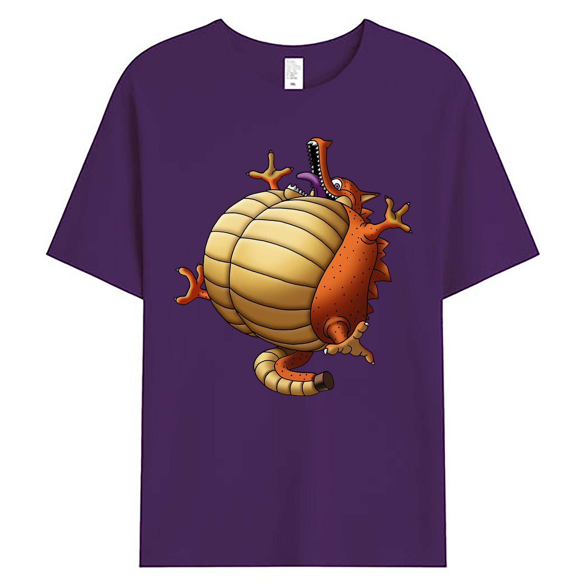 （画像用） ドラゴンクエスト Doragon Kuesuto Dragon Quest 綿100％ メンズ半袖Tシャツ｜肌触りやわらか＆通気性