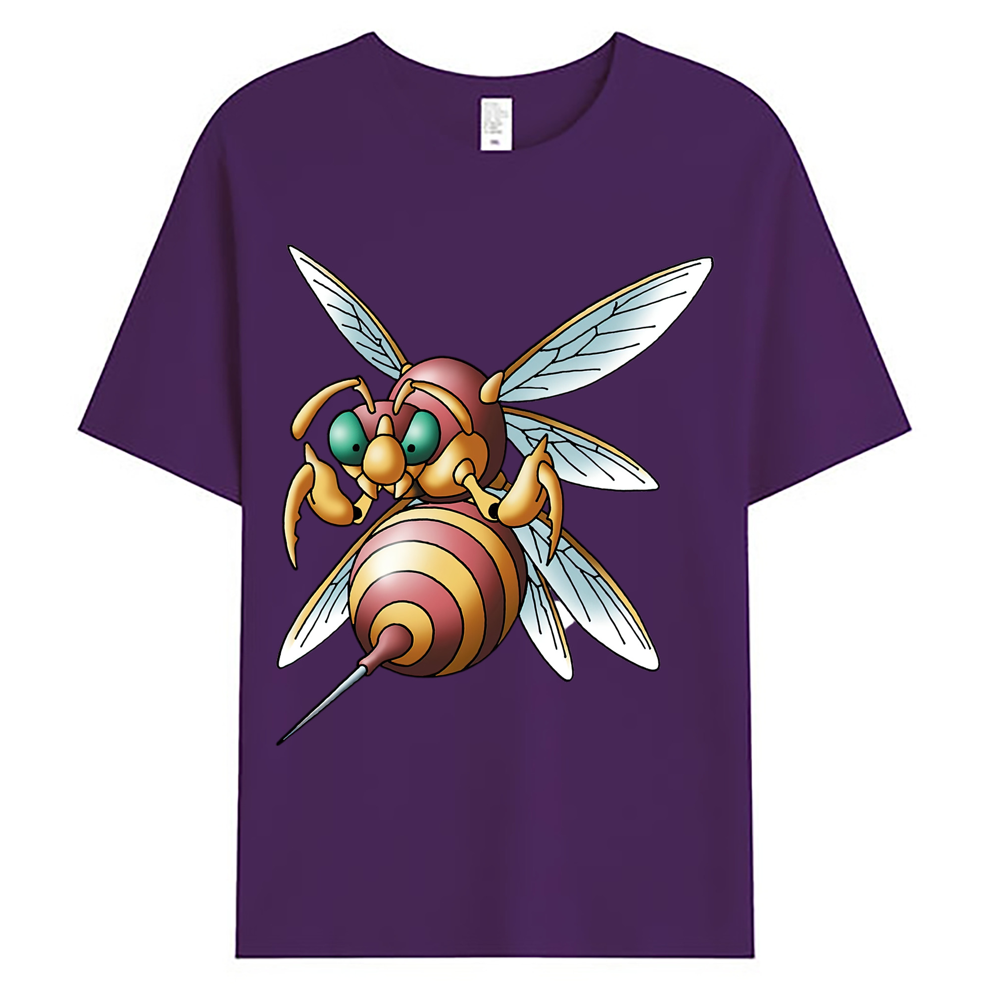 （画像用） ドラゴンクエスト Doragon Kuesuto Dragon Quest 綿100％ メンズ半袖Tシャツ｜肌触りやわらか＆通気性