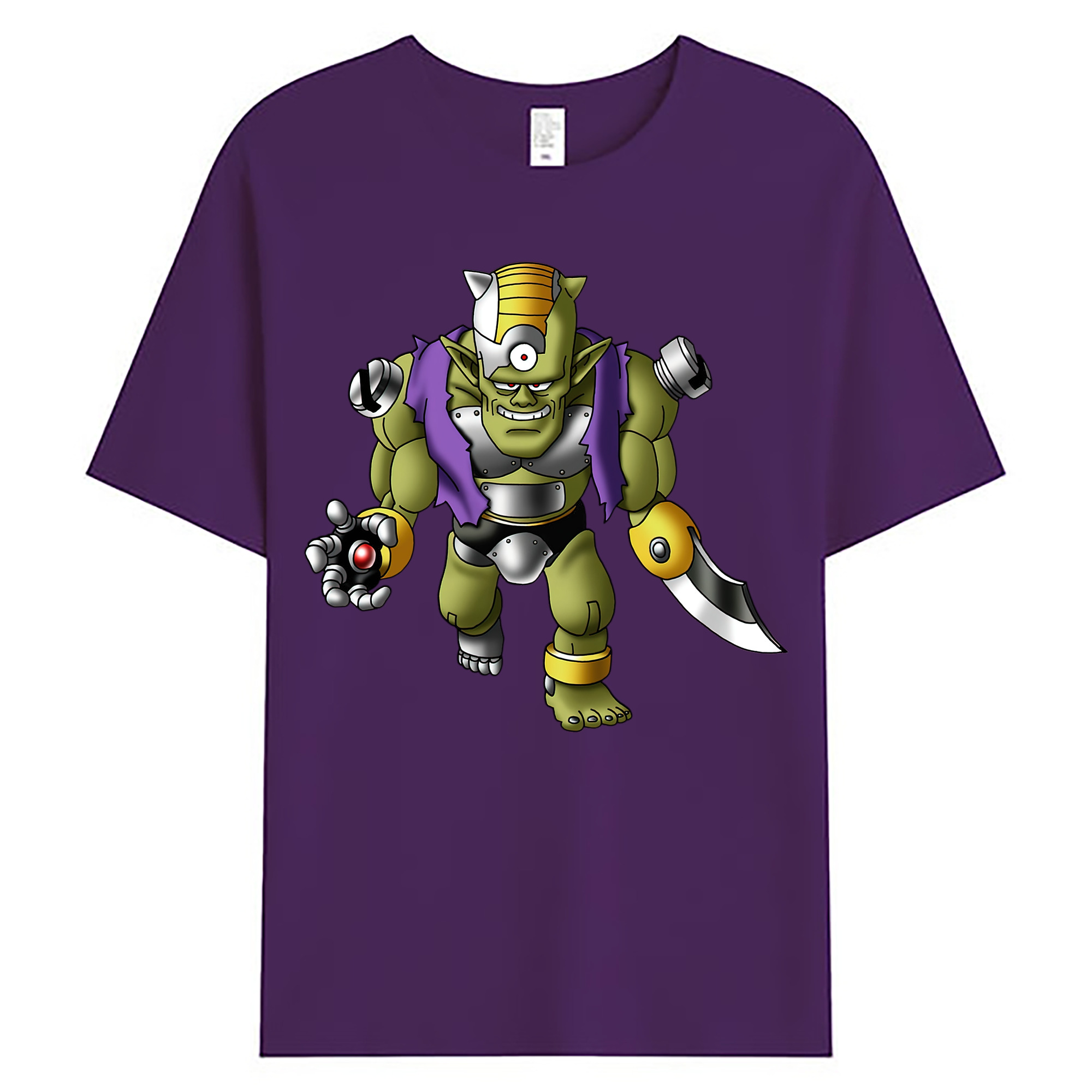 （画像用） ドラゴンクエスト Doragon Kuesuto Dragon Quest 綿100％ メンズ半袖Tシャツ｜肌触りやわらか＆通気性