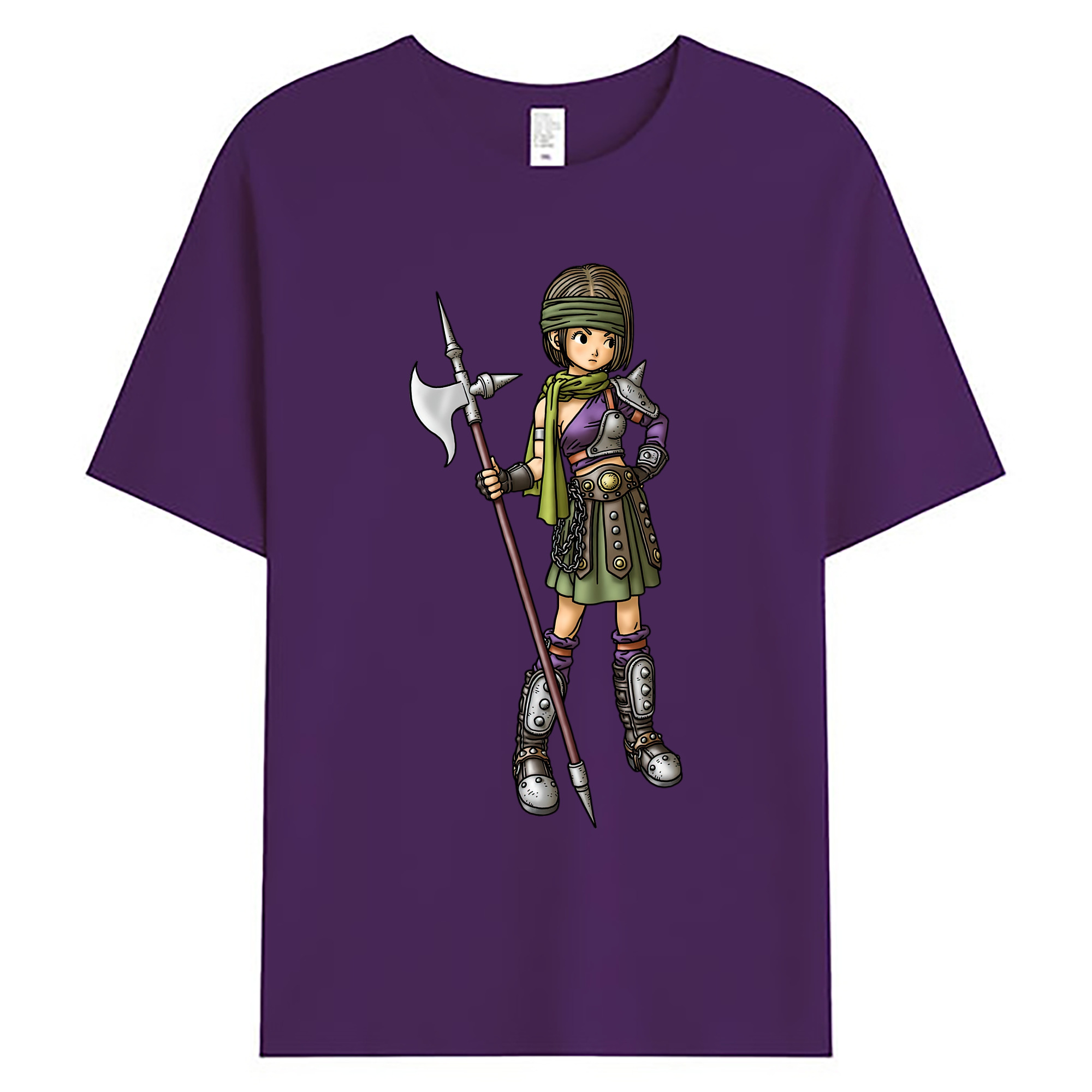 （画像用） ドラゴンクエスト Doragon Kuesuto Dragon Quest 綿100％ メンズ半袖Tシャツ｜肌触りやわらか＆通気性