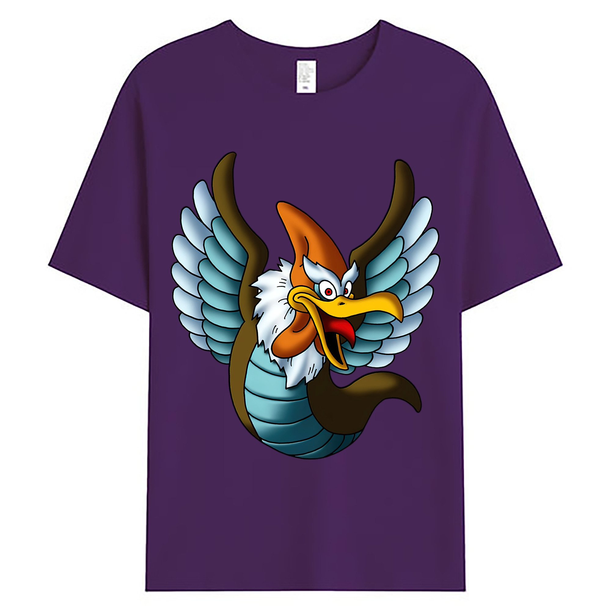 （画像用） ドラゴンクエスト Doragon Kuesuto Dragon Quest 綿100％ メンズ半袖Tシャツ｜肌触りやわらか＆通気性