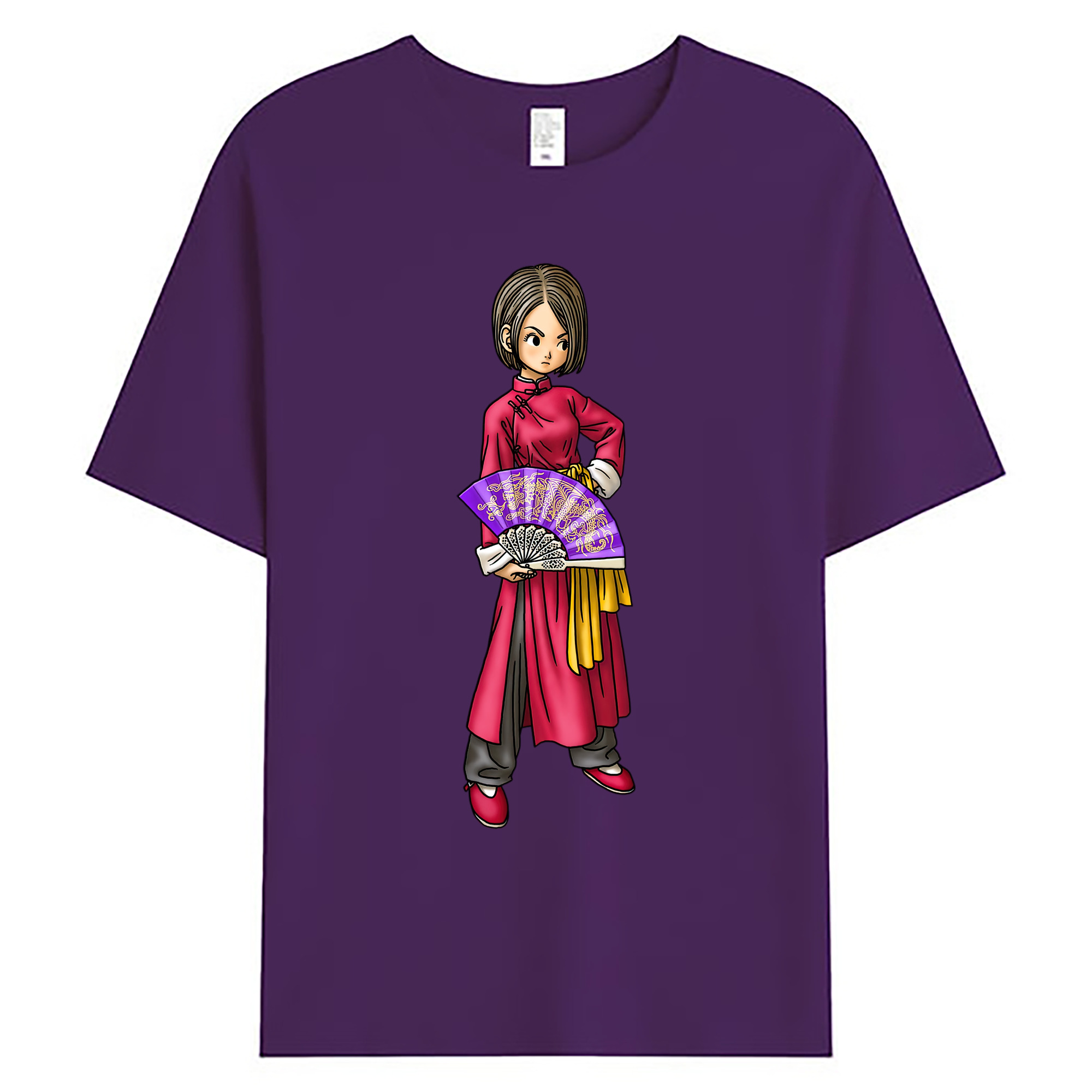 （画像用） ドラゴンクエスト Doragon Kuesuto Dragon Quest 綿100％ メンズ半袖Tシャツ｜肌触りやわらか＆通気性
