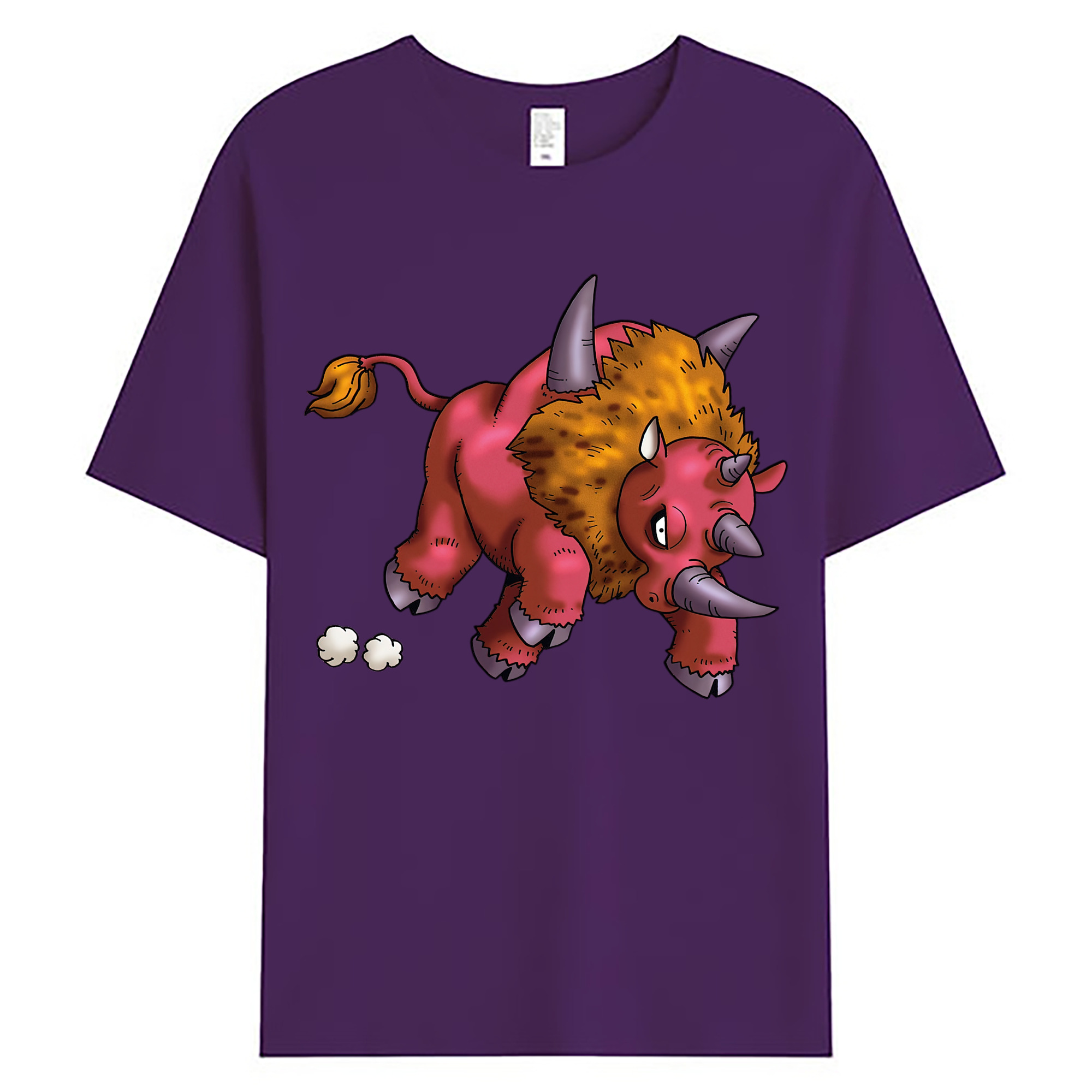 （画像用） ドラゴンクエスト Doragon Kuesuto Dragon Quest 綿100％ メンズ半袖Tシャツ｜肌触りやわらか＆通気性