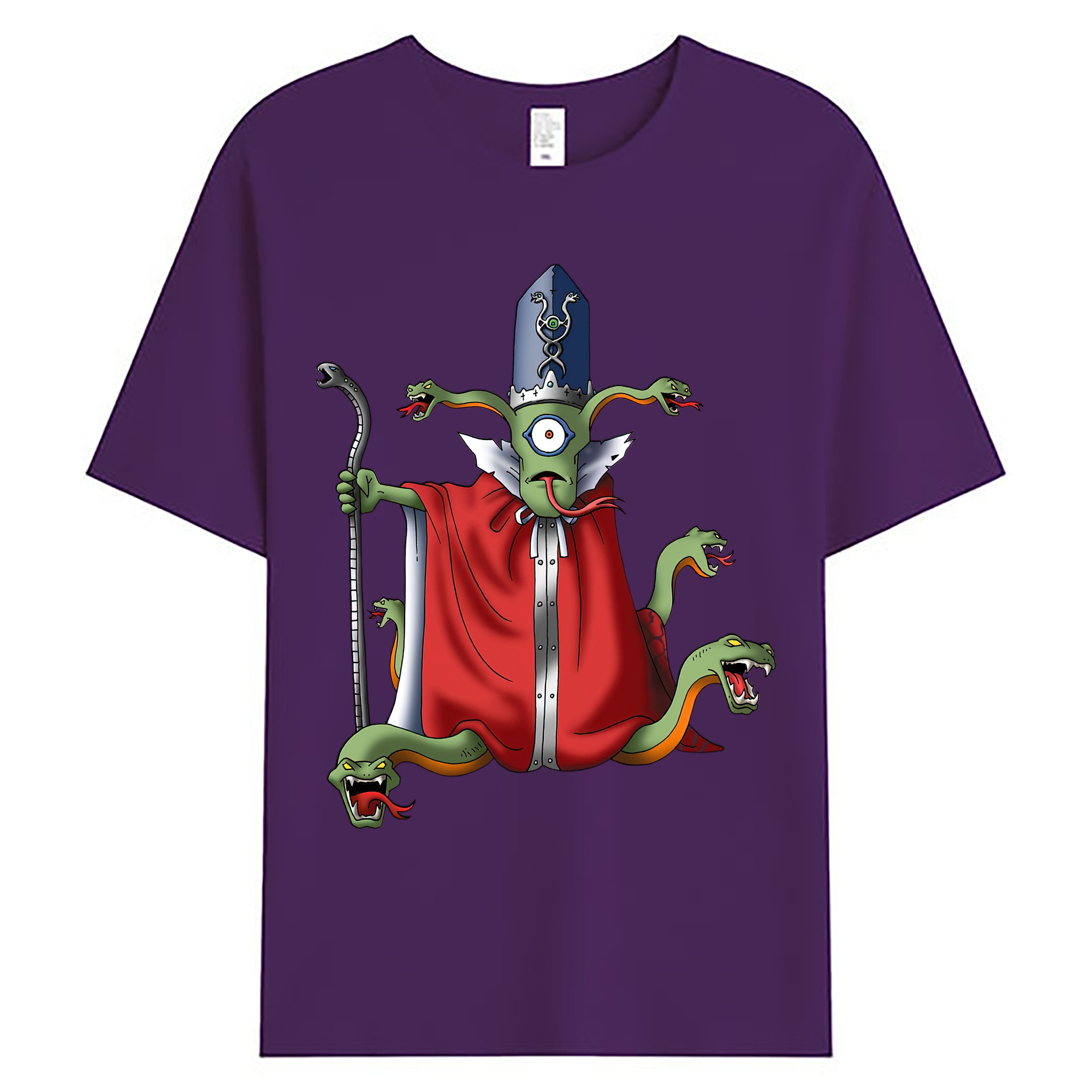 （画像用） ドラゴンクエスト Doragon Kuesuto Dragon Quest 綿100％ メンズ半袖Tシャツ｜肌触りやわらか＆通気性