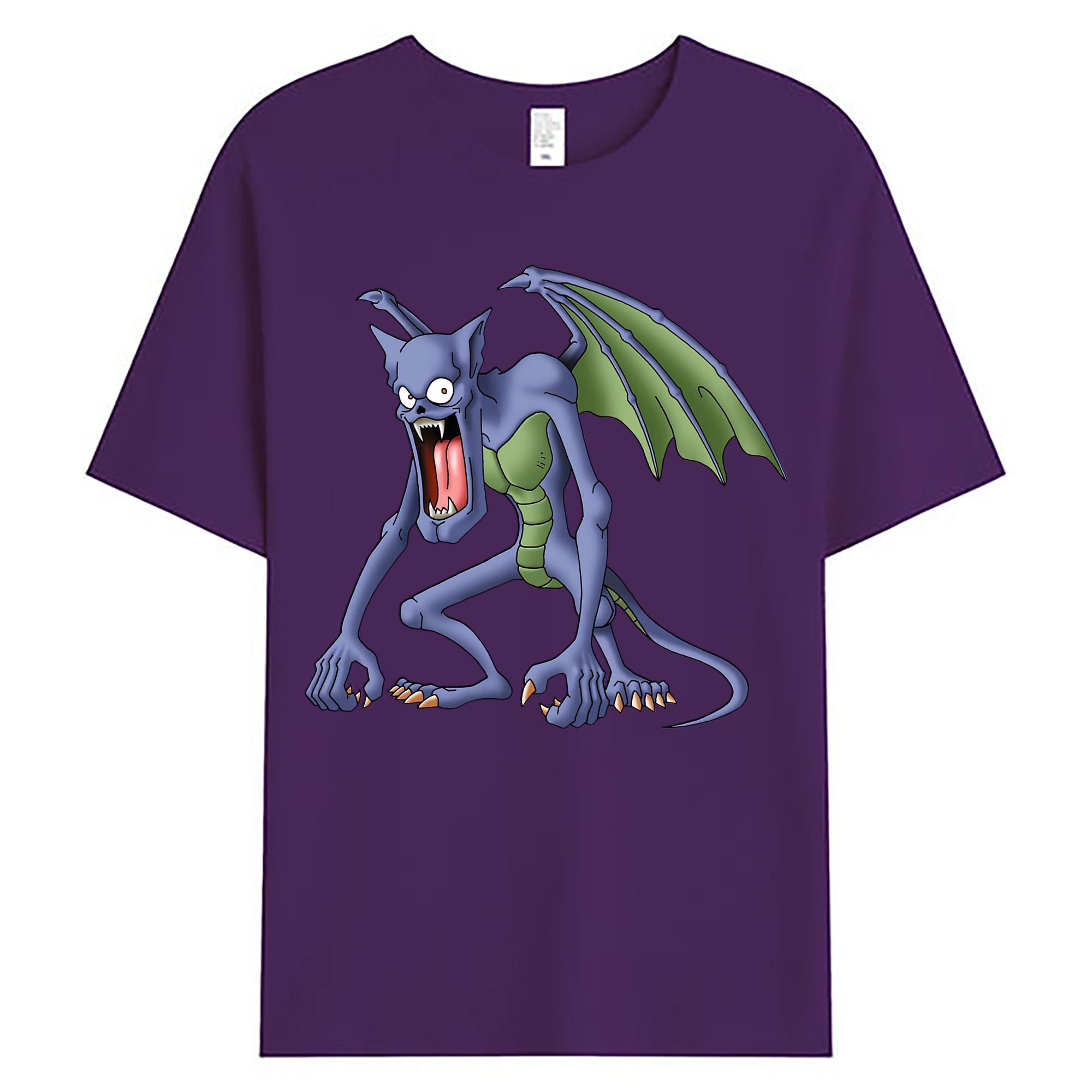 （画像用） ドラゴンクエスト Doragon Kuesuto Dragon Quest 綿100％ メンズ半袖Tシャツ｜肌触りやわらか＆通気性