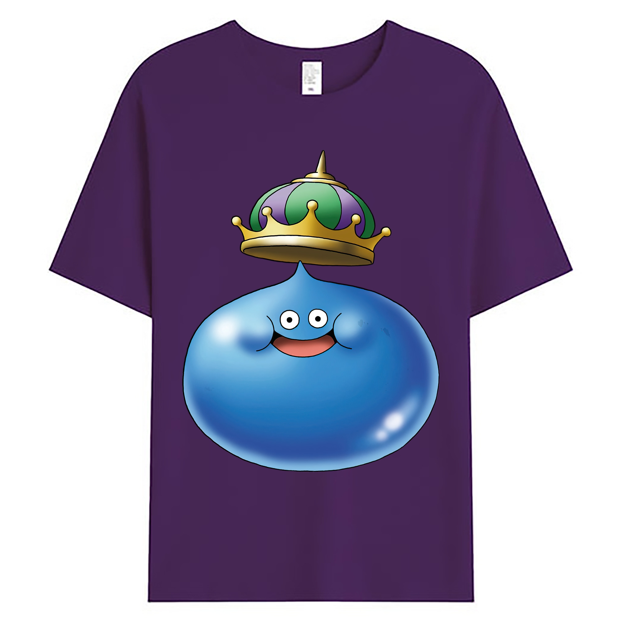 （画像用） ドラゴンクエスト Doragon Kuesuto Dragon Quest 綿100％ メンズ半袖Tシャツ｜肌触りやわらか＆通気性