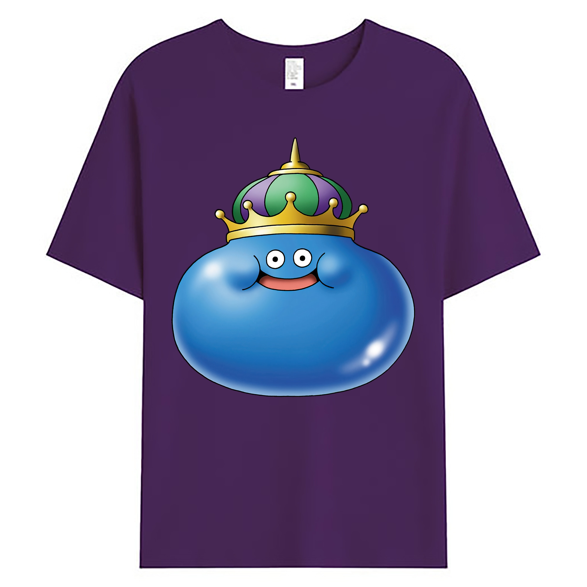 （画像用） ドラゴンクエスト Doragon Kuesuto Dragon Quest 綿100％ メンズ半袖Tシャツ｜肌触りやわらか＆通気性