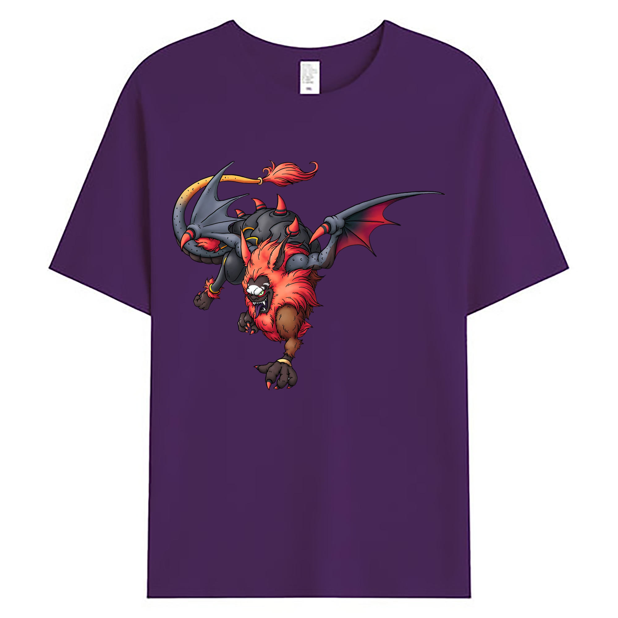 （画像用） ドラゴンクエスト Doragon Kuesuto Dragon Quest 綿100％ メンズ半袖Tシャツ｜肌触りやわらか＆通気性