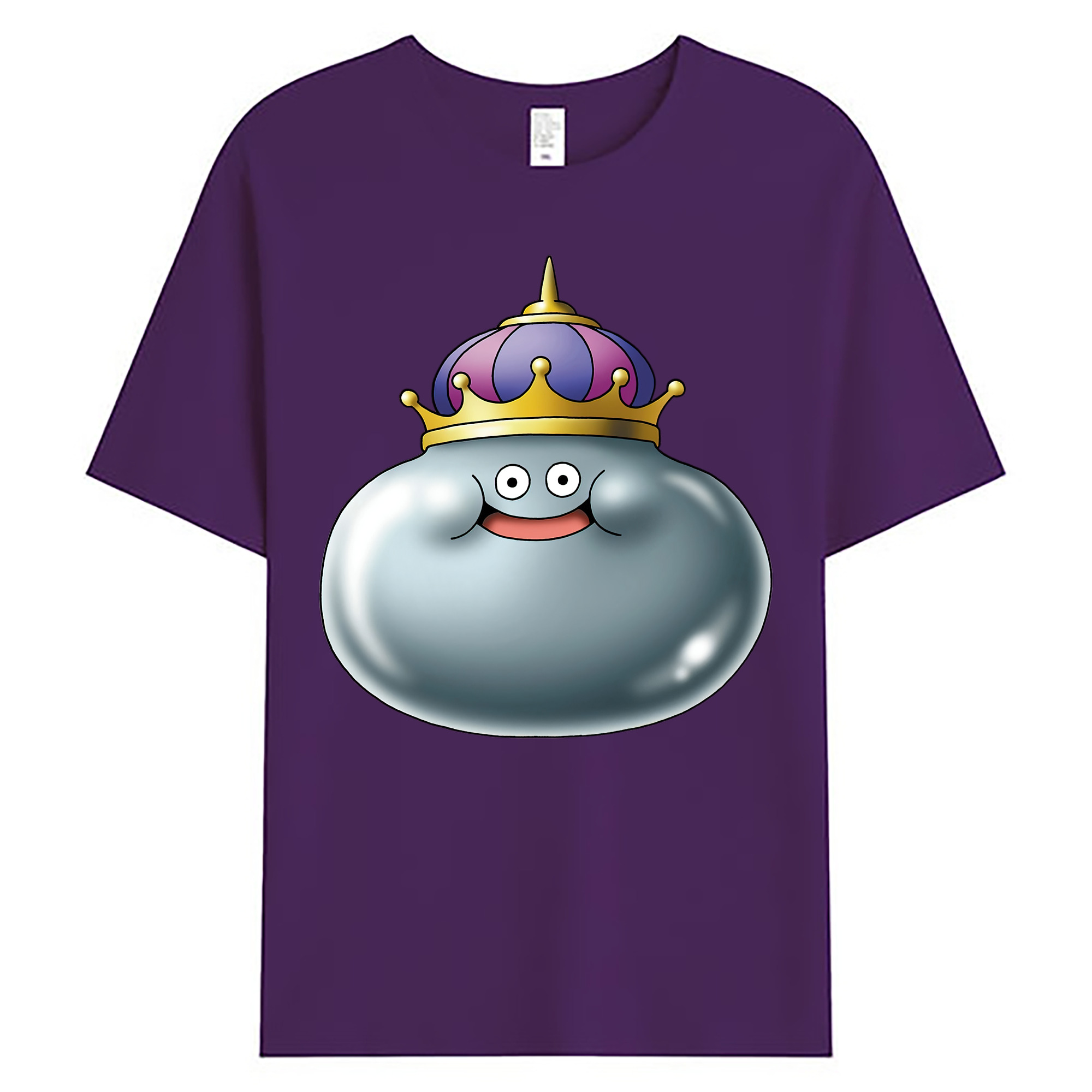 （画像用） ドラゴンクエスト Doragon Kuesuto Dragon Quest 綿100％ メンズ半袖Tシャツ｜肌触りやわらか＆通気性