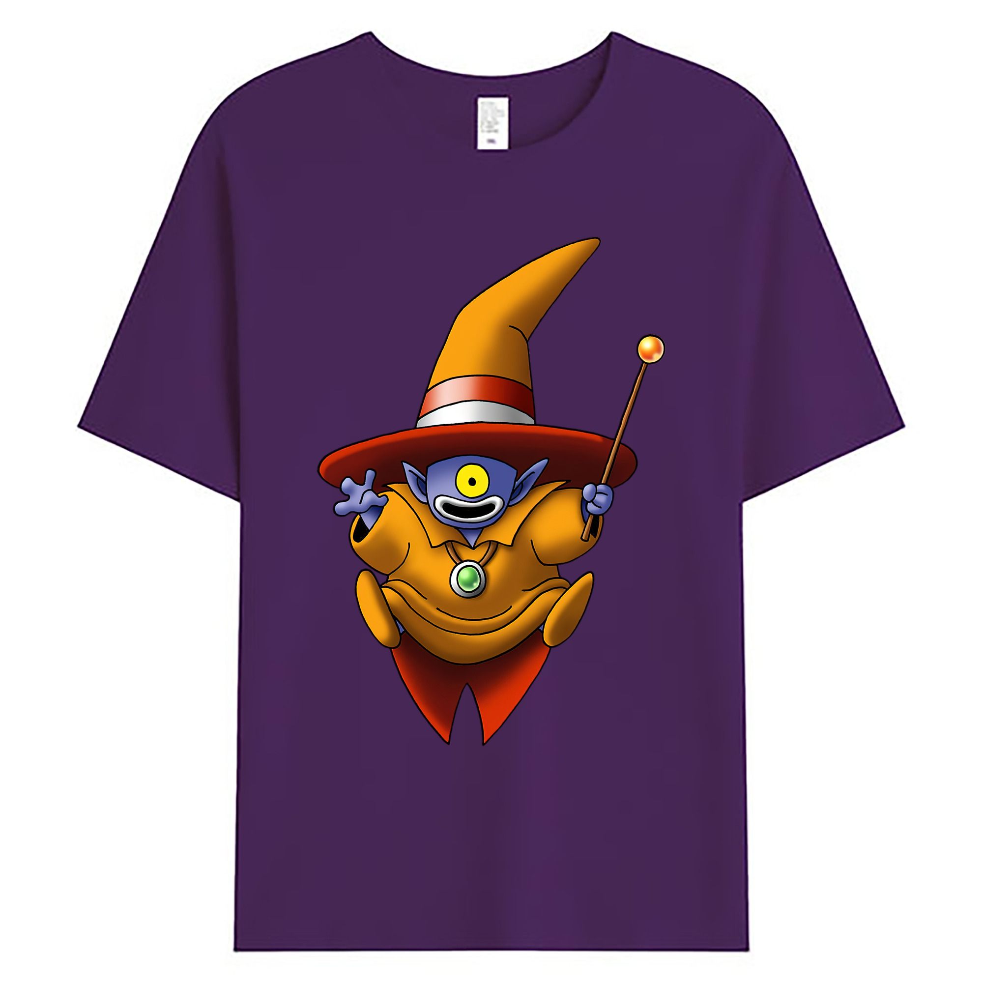 （画像用） ドラゴンクエスト Doragon Kuesuto Dragon Quest 綿100％ メンズ半袖Tシャツ｜肌触りやわらか＆通気性