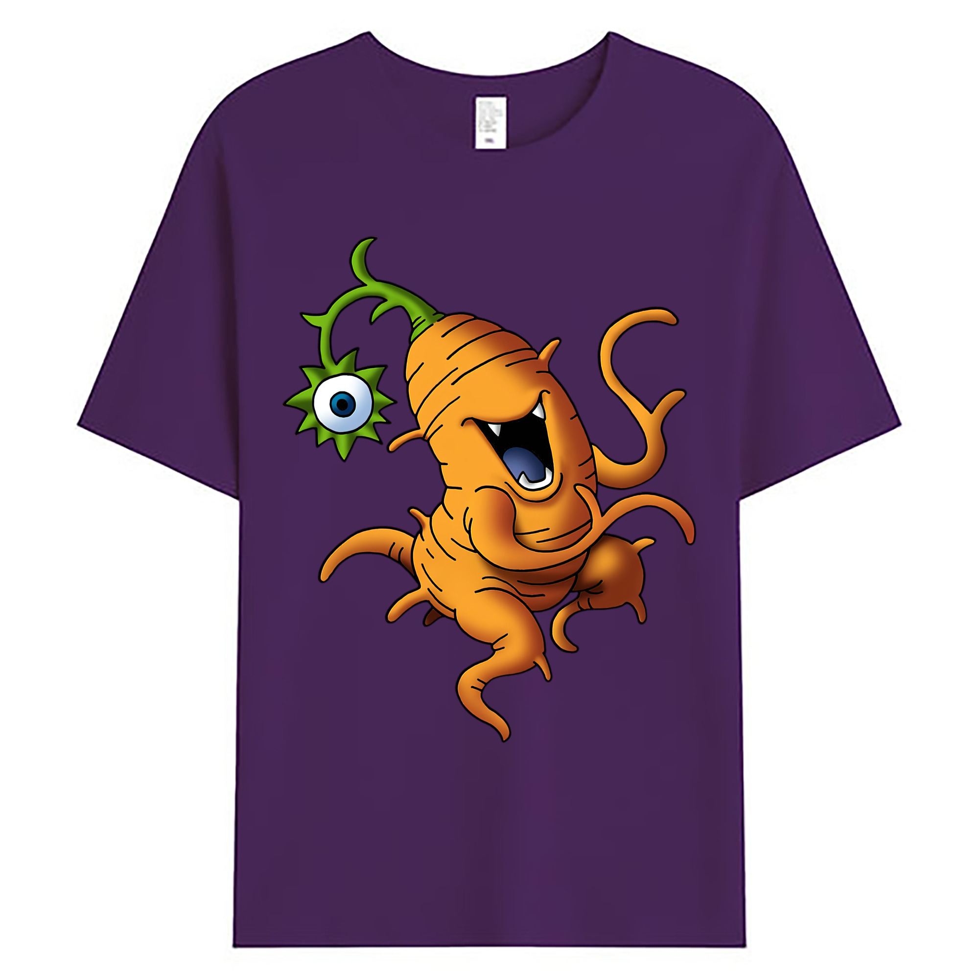 （画像用） ドラゴンクエスト Doragon Kuesuto Dragon Quest 綿100％ メンズ半袖Tシャツ｜肌触りやわらか＆通気性